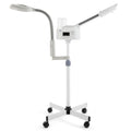 #4017 Facial Steamer Professional 2 in 1 Hot Face Steamer with 5X LED Magnifying Lamp, Upgrade Esthetician Face Steamer for Facial Deep Cleansing, Fast Heat for Beauty Salon Spa Home Use