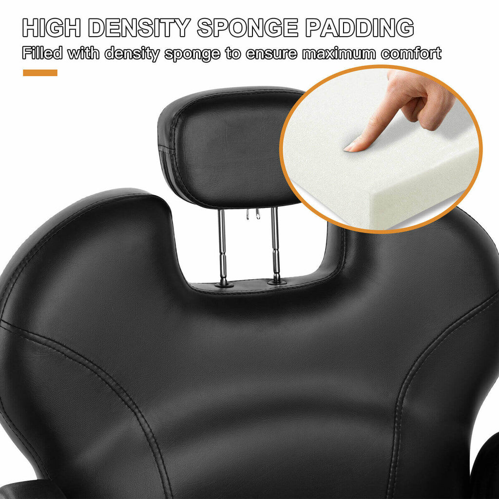 #5015 Hydraulic Reclining Barber Chair Artist hand