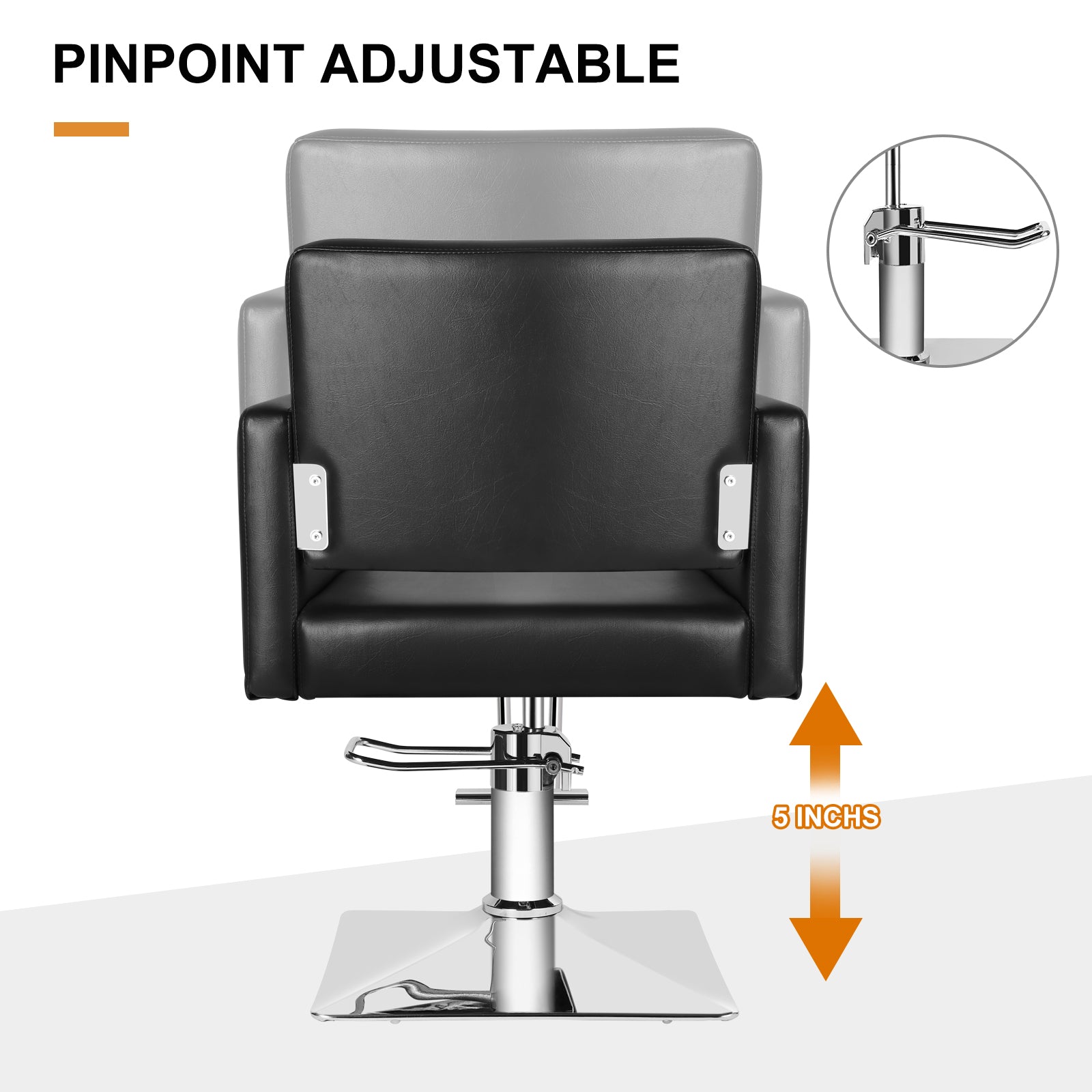 #5037 Hydraulic Styling Chair Heavy Duty Salon Chair Barber Chair