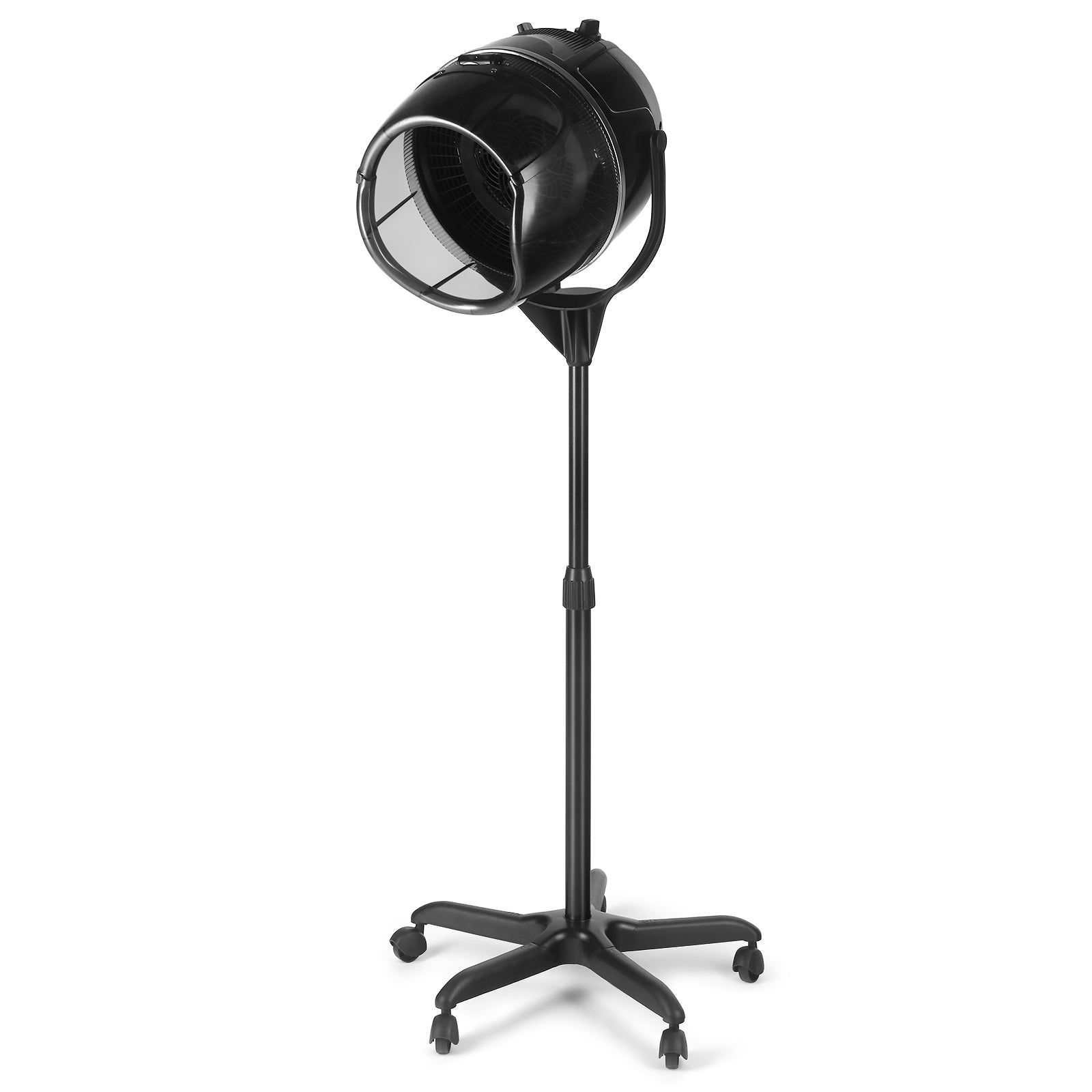 #4003 Professional Hooded Hair Dryer for Women, Height Adjustable Floor Stand Up Hair Dryer with Wheels and Timer, Sit Under Hooded Dryer for Home Beauty Spa Salon Equipment