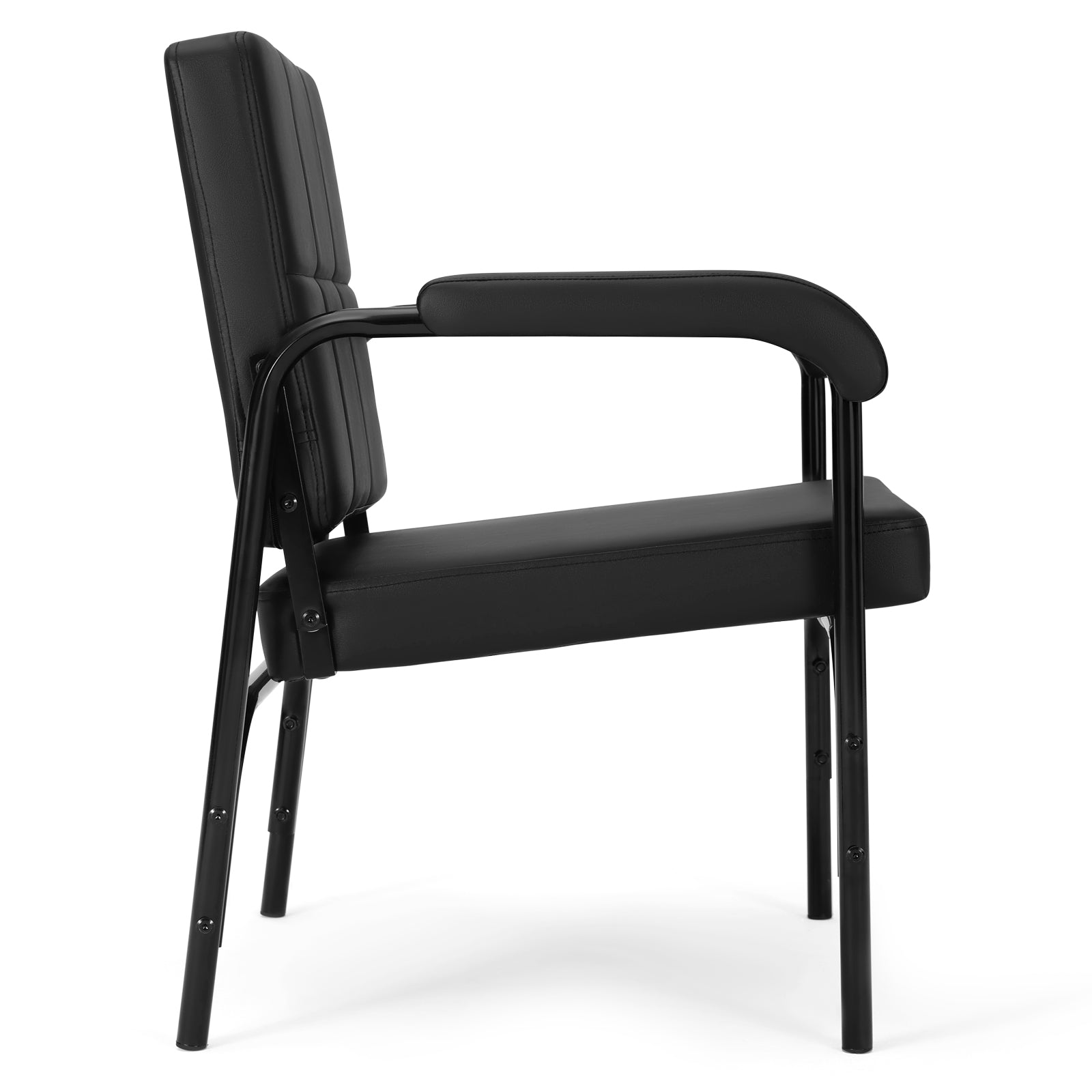 #1005 Black Reclining Barber Shampoo Chair Salon Spa Beauty Hair Styling