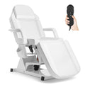 #2926 Facial Bed for Esthetician MassageTable Beauty Bed Medical Aesthetic Tattoo Procedure Bed with 3 Motor Electrical Adjustments,White