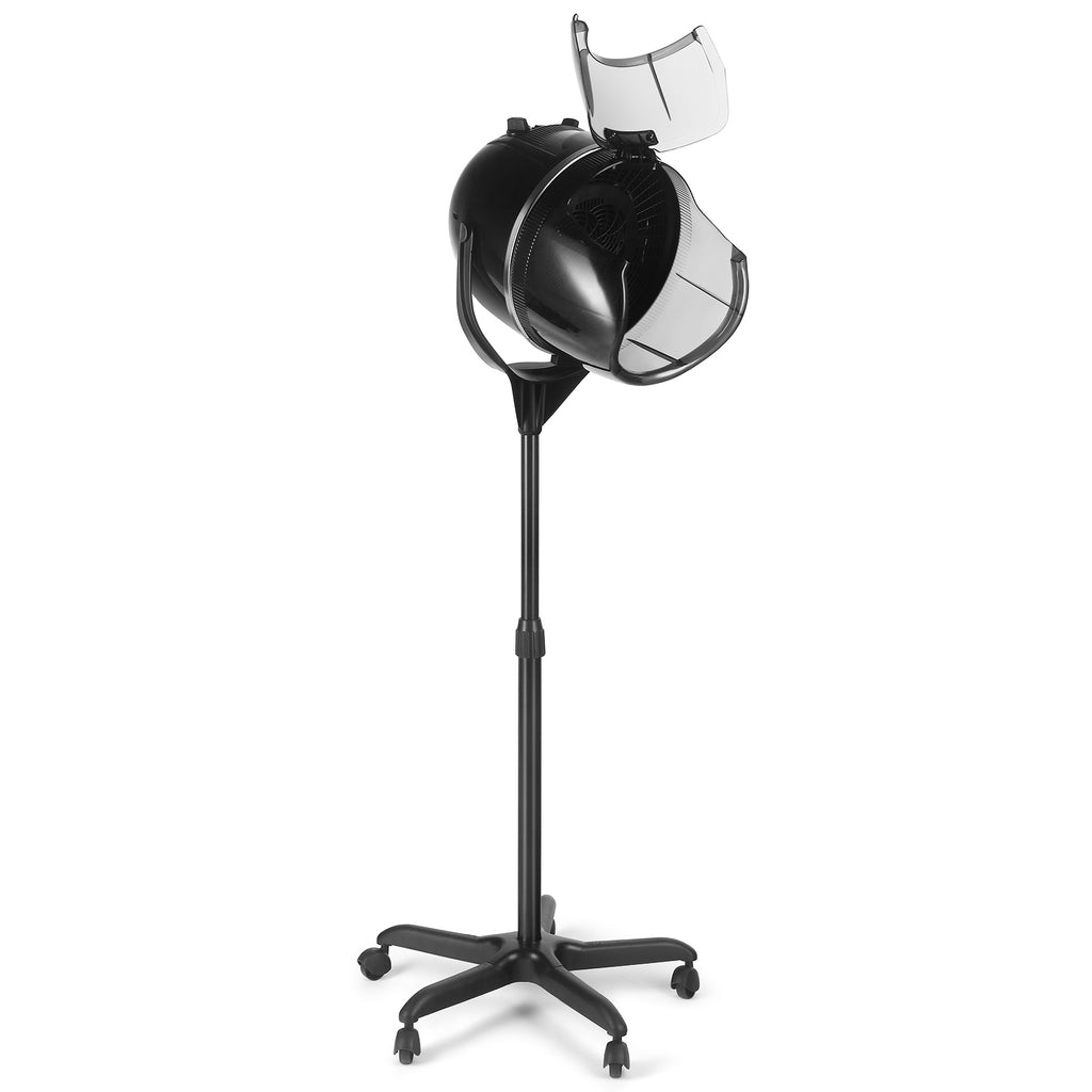 #4003 Professional Hooded Hair Dryer for Women, Height Adjustable Floor Stand Up Hair Dryer with Wheels and Timer, Sit Under Hooded Dryer for Home Beauty Spa Salon Equipment