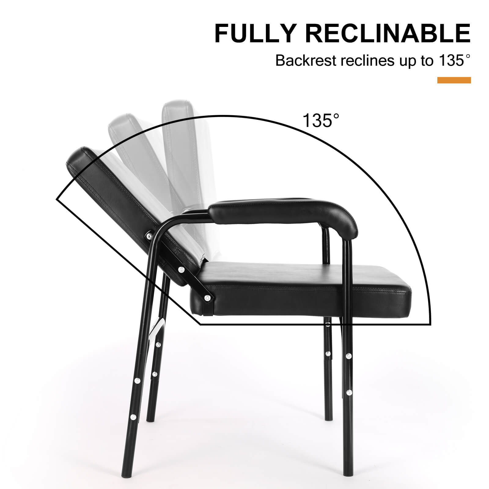 #1010 Shampoo Chair for Salon Reclinng Salon Chair Barber Chair Artist hand