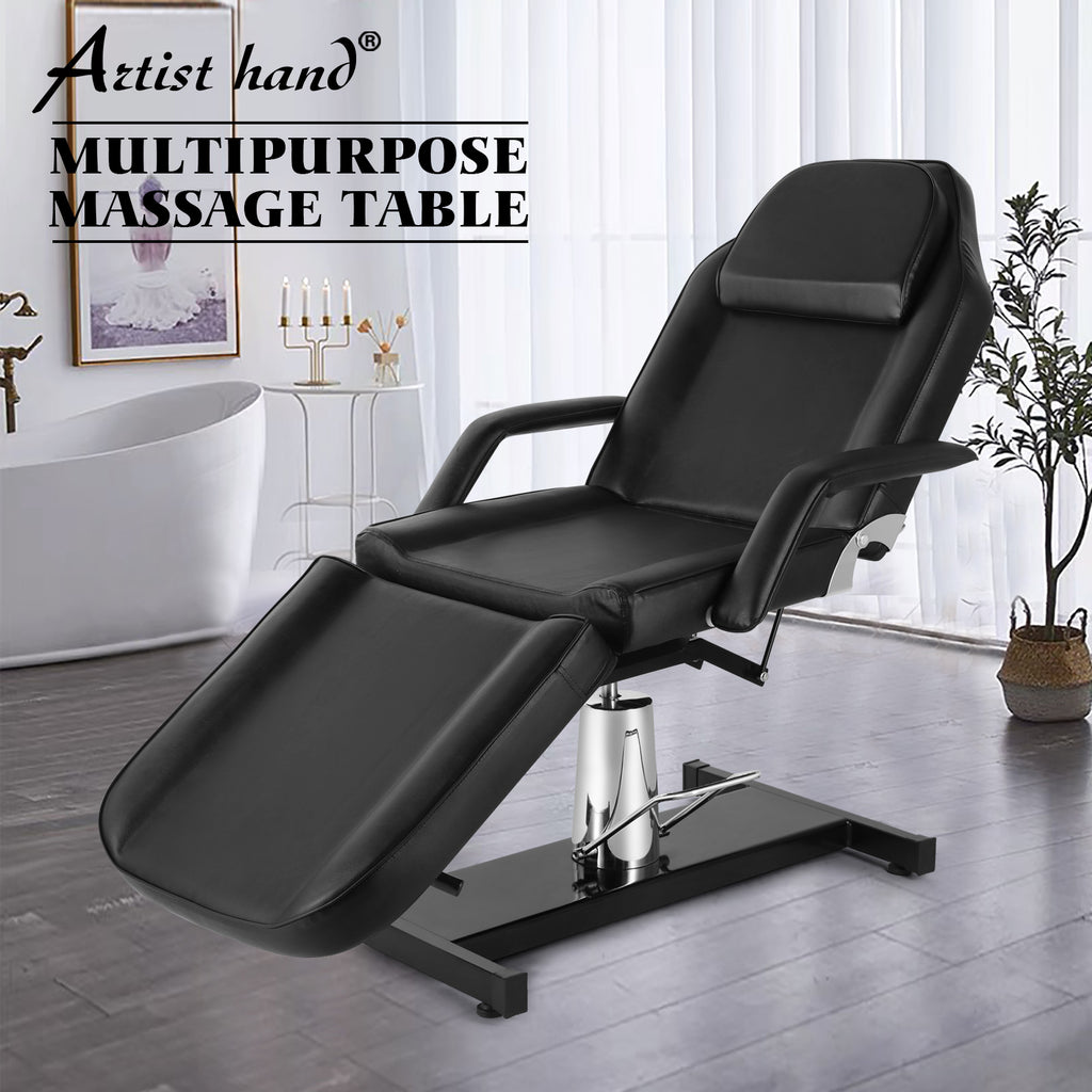 #20152 Hydraulic Facial Table Tattoo Chair Massage Bed Adjustable Professional for Esthetician Beauty Spa Lash Bed for Eyelash Extensions Salon Equipment Barber Chair Salon Chair
