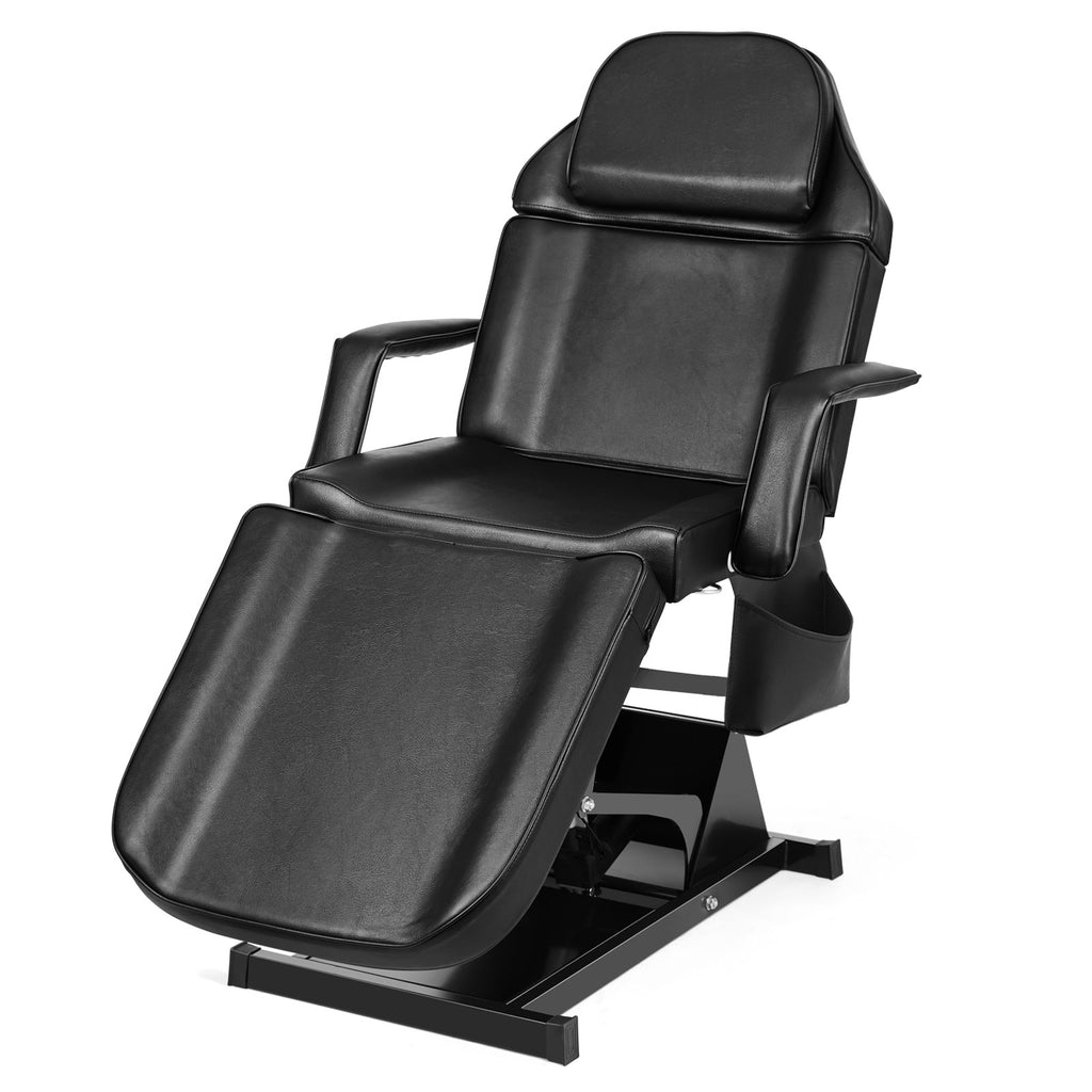 #2025 Facial Bed for Esthetician Massage Table Beauty Bed Medical Aesthetic Tattoo Chair with 3 Motor Electrical Adjustments,Black