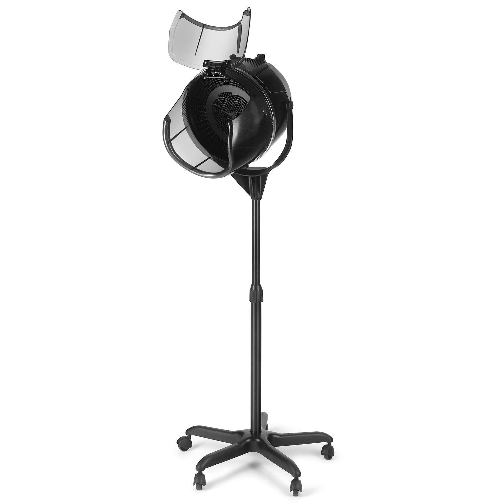 #4003 Professional Hooded Hair Dryer for Women, Height Adjustable Floor Stand Up Hair Dryer with Wheels and Timer, Sit Under Hooded Dryer for Home Beauty Spa Salon Equipment