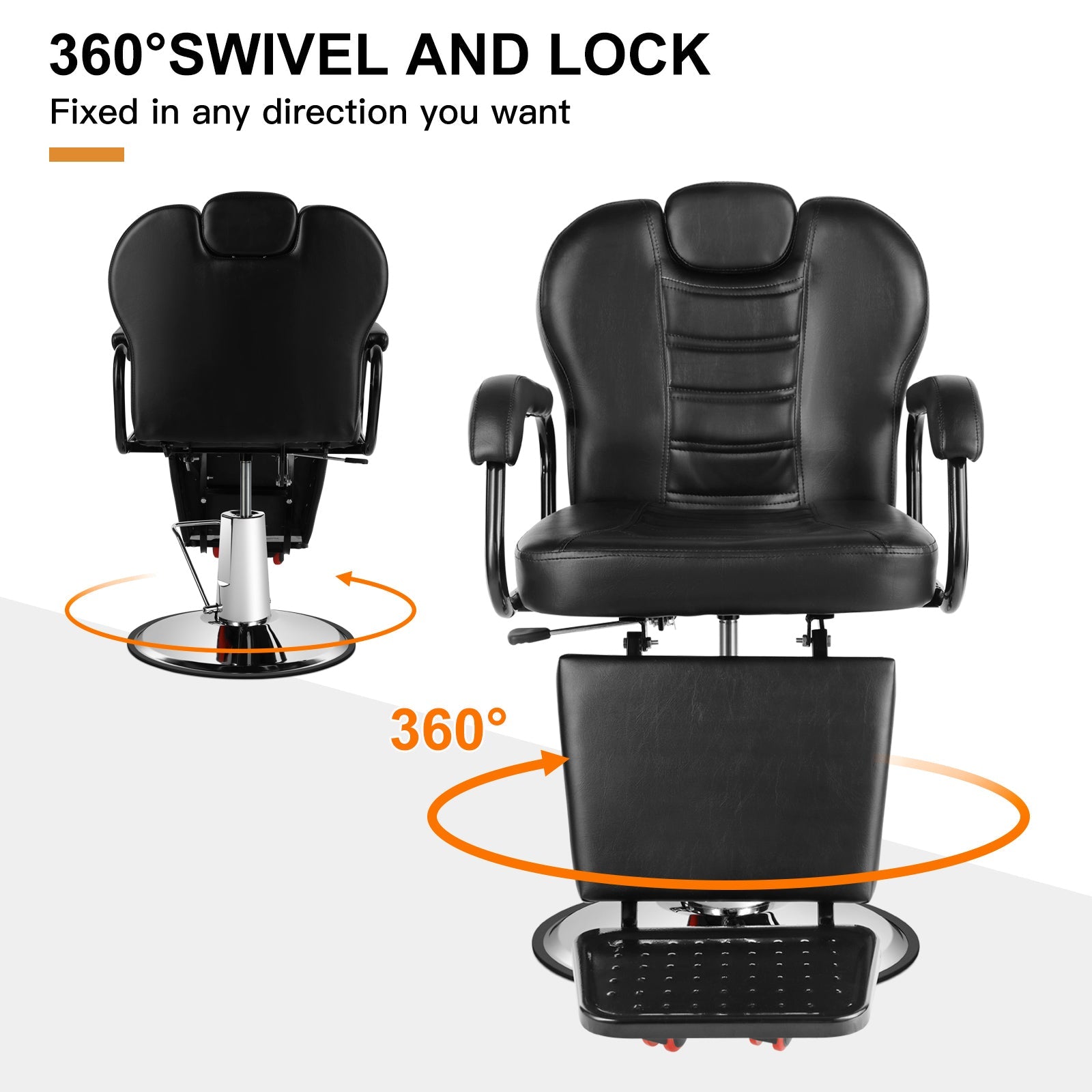 #5024 Hydraulic ALL Purpose Barber Chairs Heavy duty Salon Chair Artist hand
