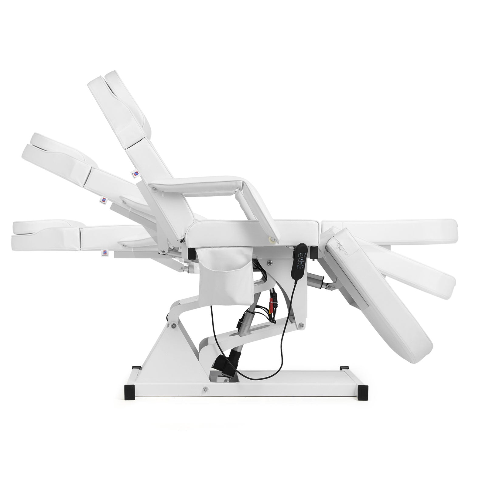 #2926 Facial Bed for Esthetician MassageTable Beauty Bed Medical Aesthetic Tattoo Procedure Bed with 3 Motor Electrical Adjustments,White