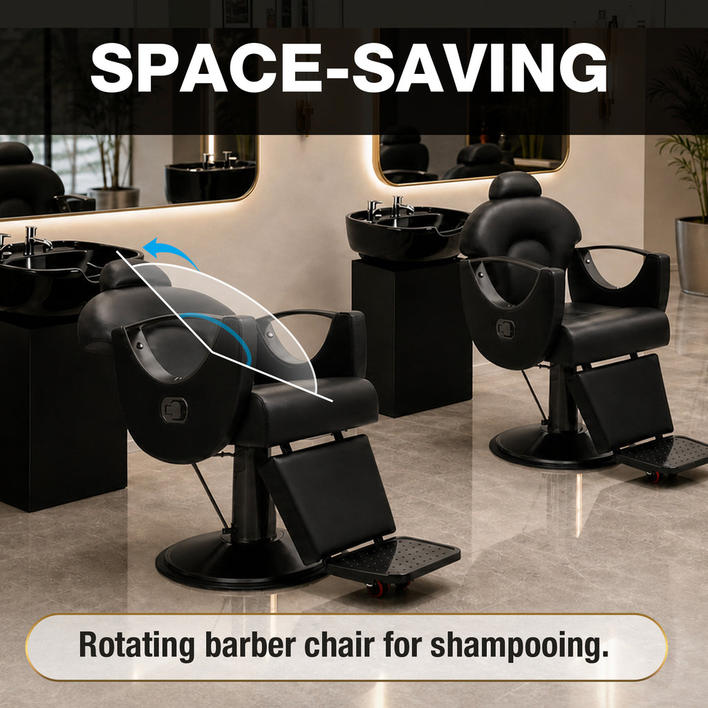 #09300 All Purpose Reclining Barber Chair