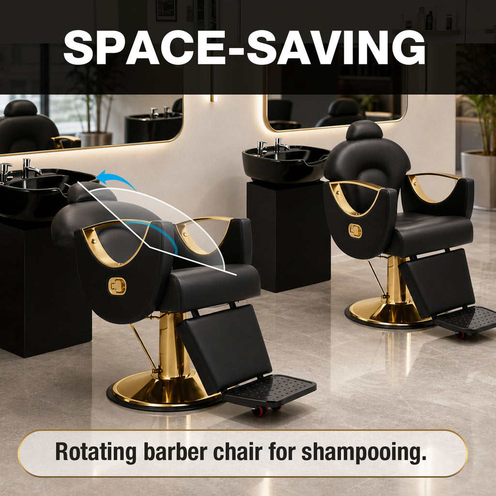 #69400 All Purpose Reclining Barber Chair