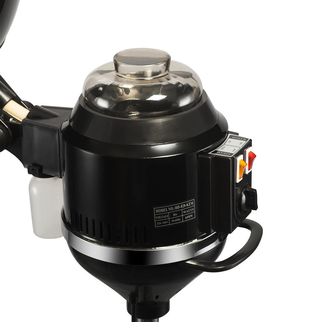 #4002 Professional Hair Steamer for Deep Conditioning, Height-Adjustable Standing Hair Steamer with Timer, Hairdressing Care Hood Color Processor Beauty Salon Home