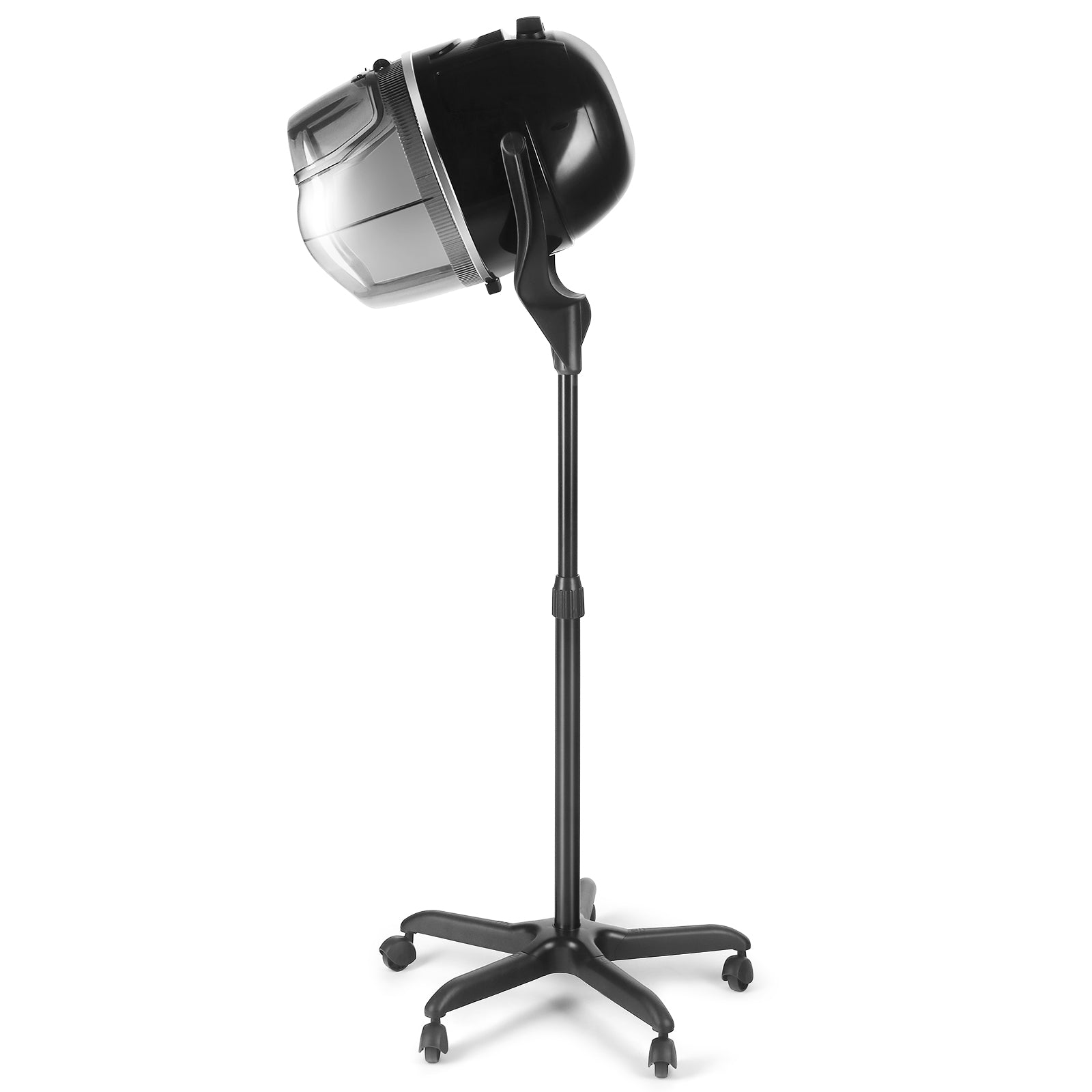 #4003 Professional Hooded Hair Dryer for Women, Height Adjustable Floor Stand Up Hair Dryer with Wheels and Timer, Sit Under Hooded Dryer for Home Beauty Spa Salon Equipment
