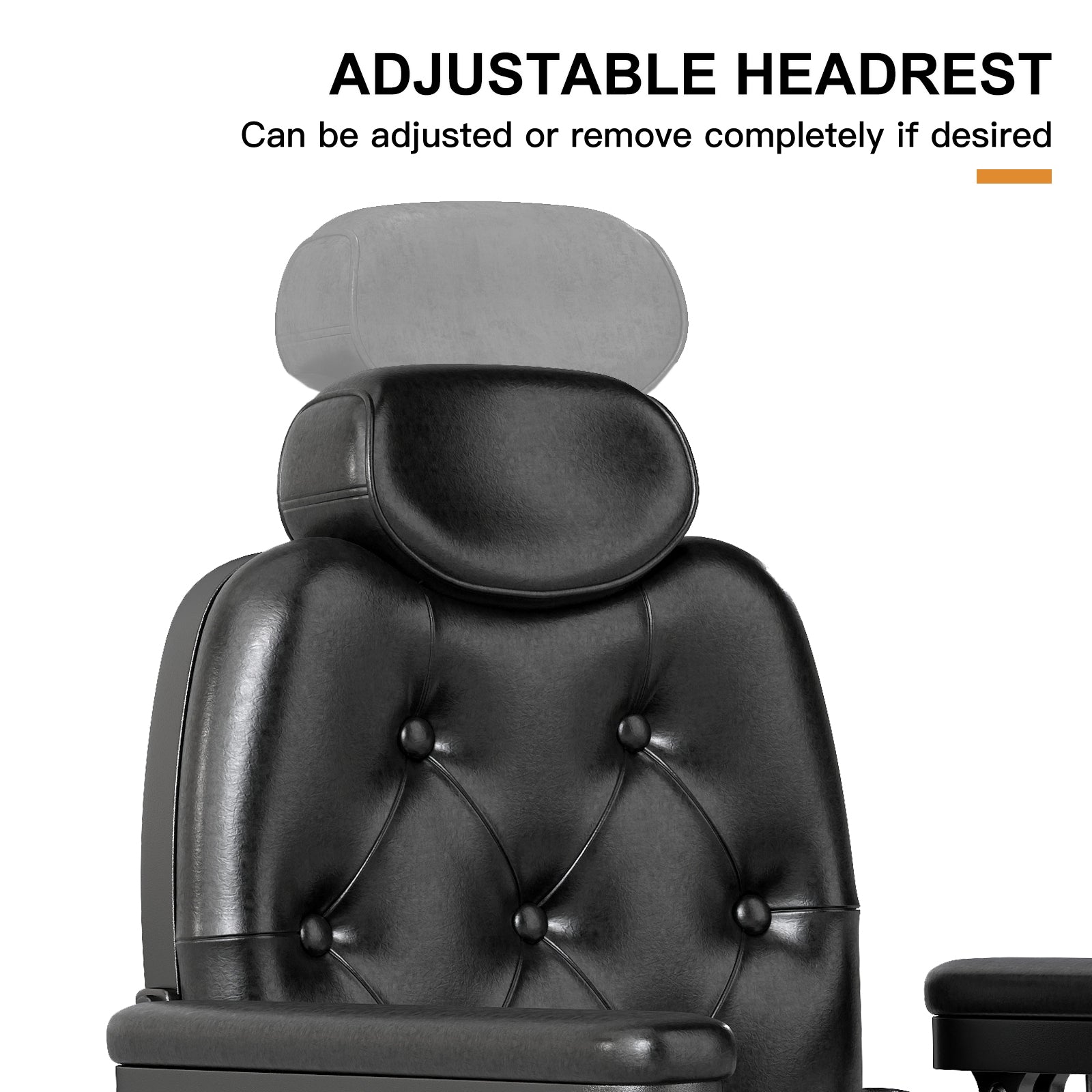 #5076 Artist hand Barber Chair for Hair Stylist, All Purpose Hydraulic Recline Salon Chair, Heavy Duty Barber Chairs, Professional Barbershop Beauty Spa Equipment