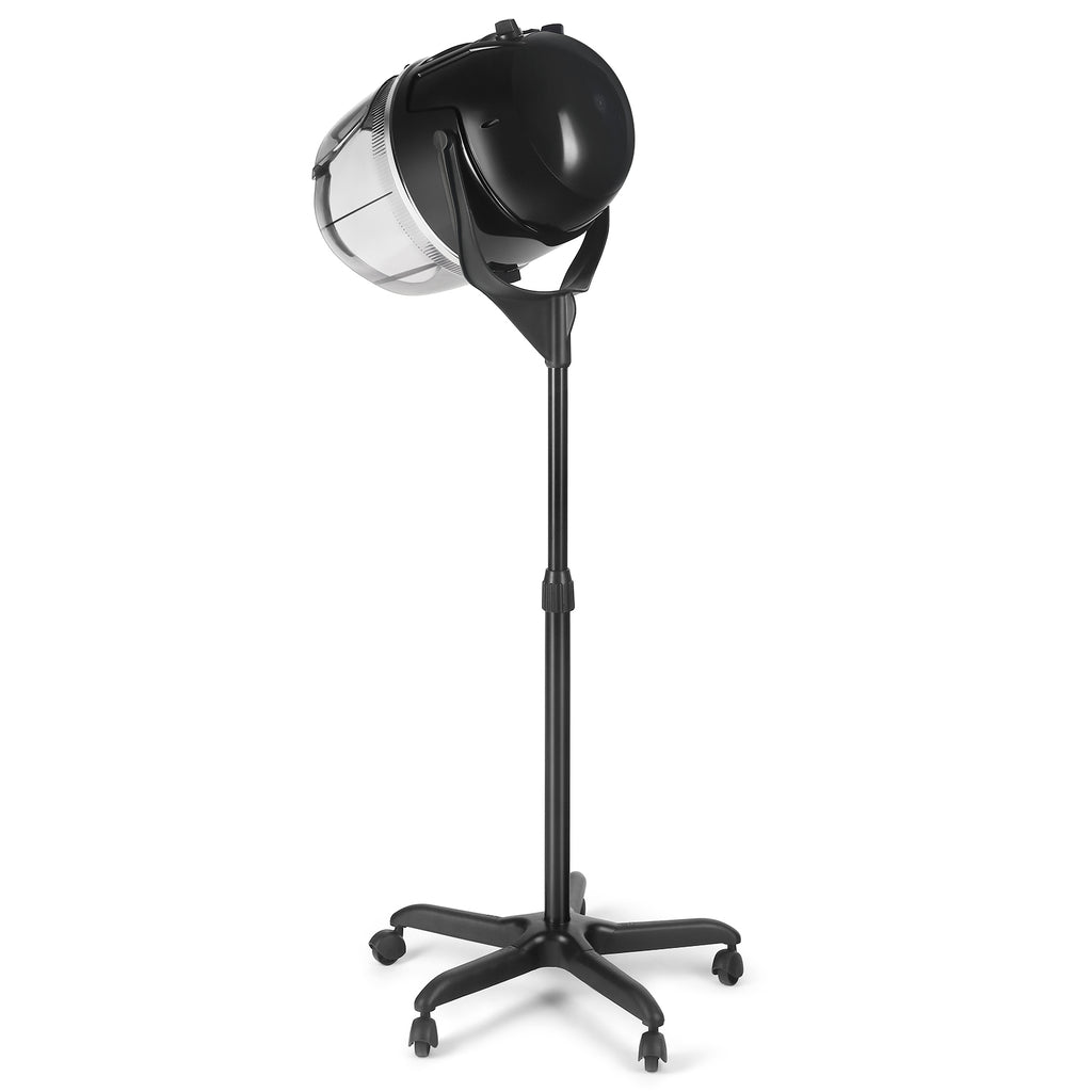 #4003 Professional Hooded Hair Dryer for Women, Height Adjustable Floor Stand Up Hair Dryer with Wheels and Timer, Sit Under Hooded Dryer for Home Beauty Spa Salon Equipment