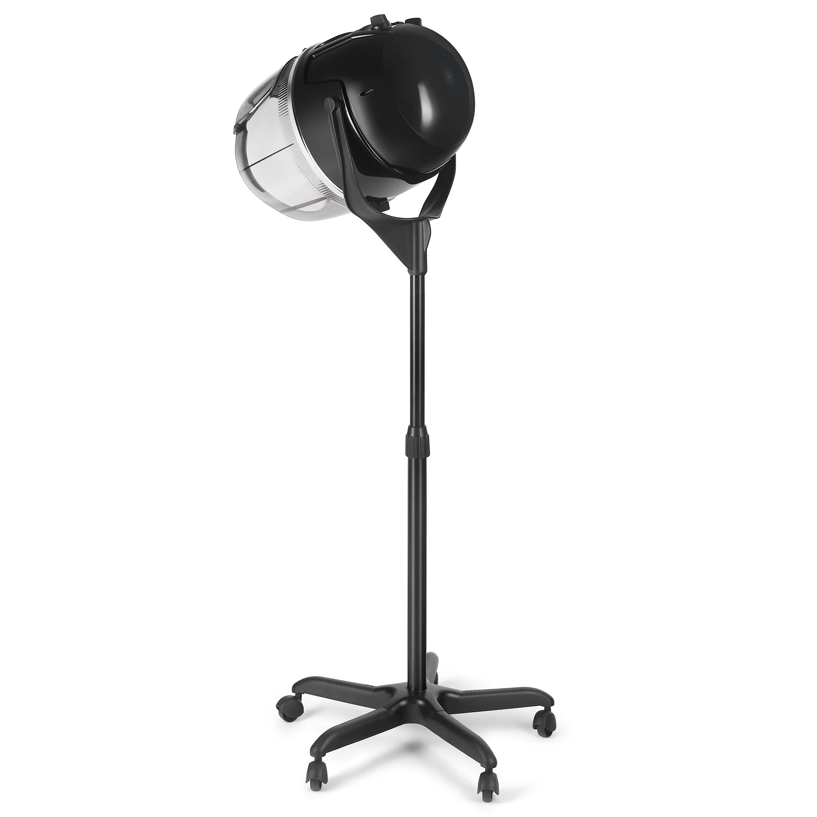 #4003 Professional Hooded Hair Dryer for Women, Height Adjustable Floor Stand Up Hair Dryer with Wheels and Timer, Sit Under Hooded Dryer for Home Beauty Spa Salon Equipment