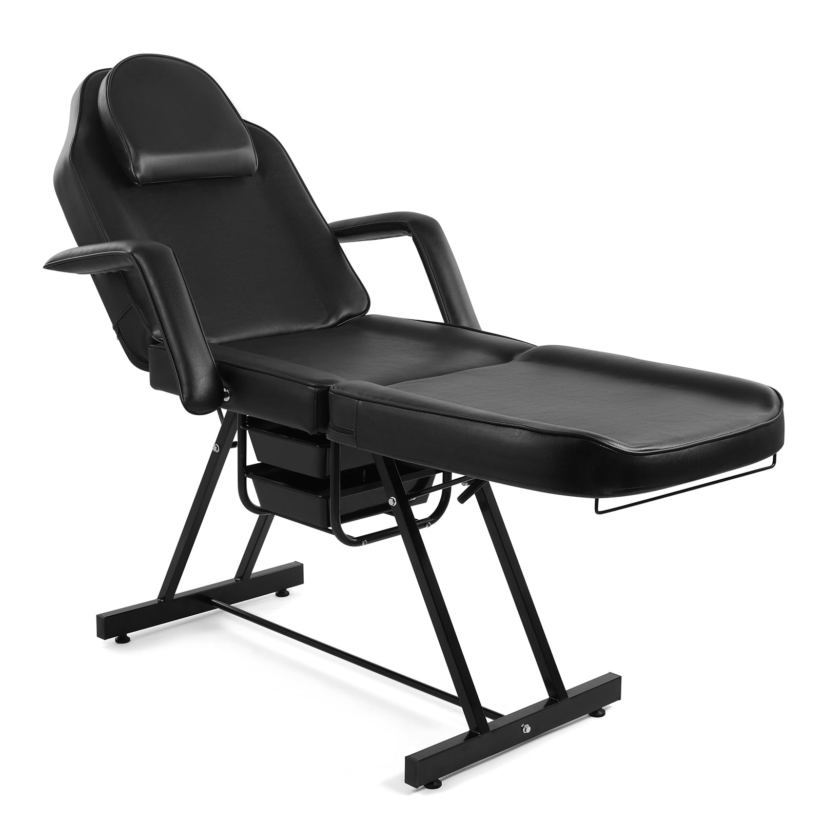 #2004 Facial Tattoo Chair Massage Bed Salon Lash Chair for Eyelash Extensions Tattoo Table Salon Chair with Trays