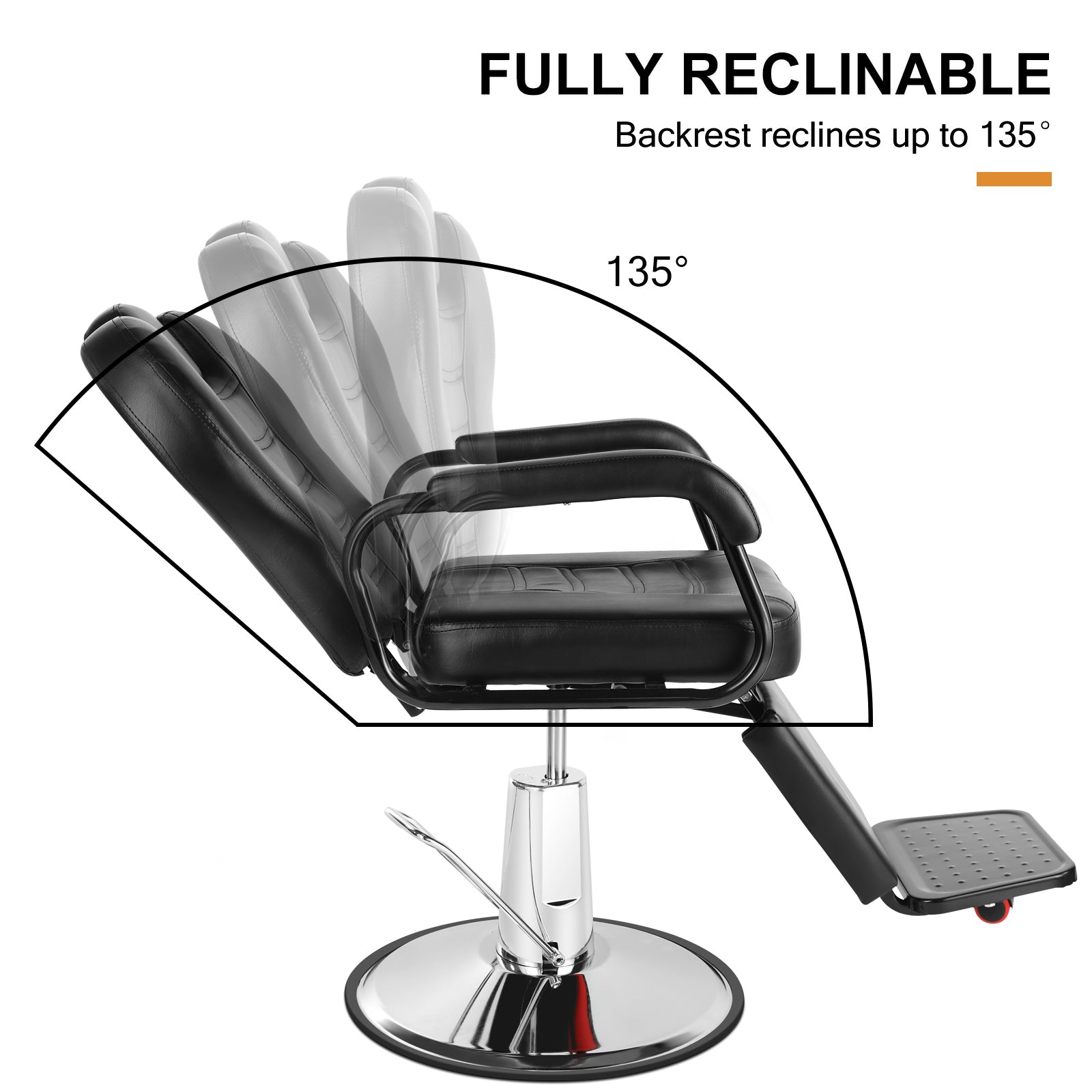 #5024 Hydraulic ALL Purpose Barber Chairs Heavy duty Salon Chair Artist hand