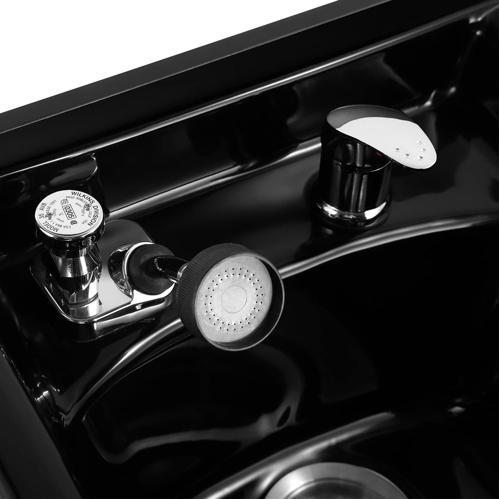 #10092 Shampoo Backwash Sink Station with Shampoo Bowl Artist hand