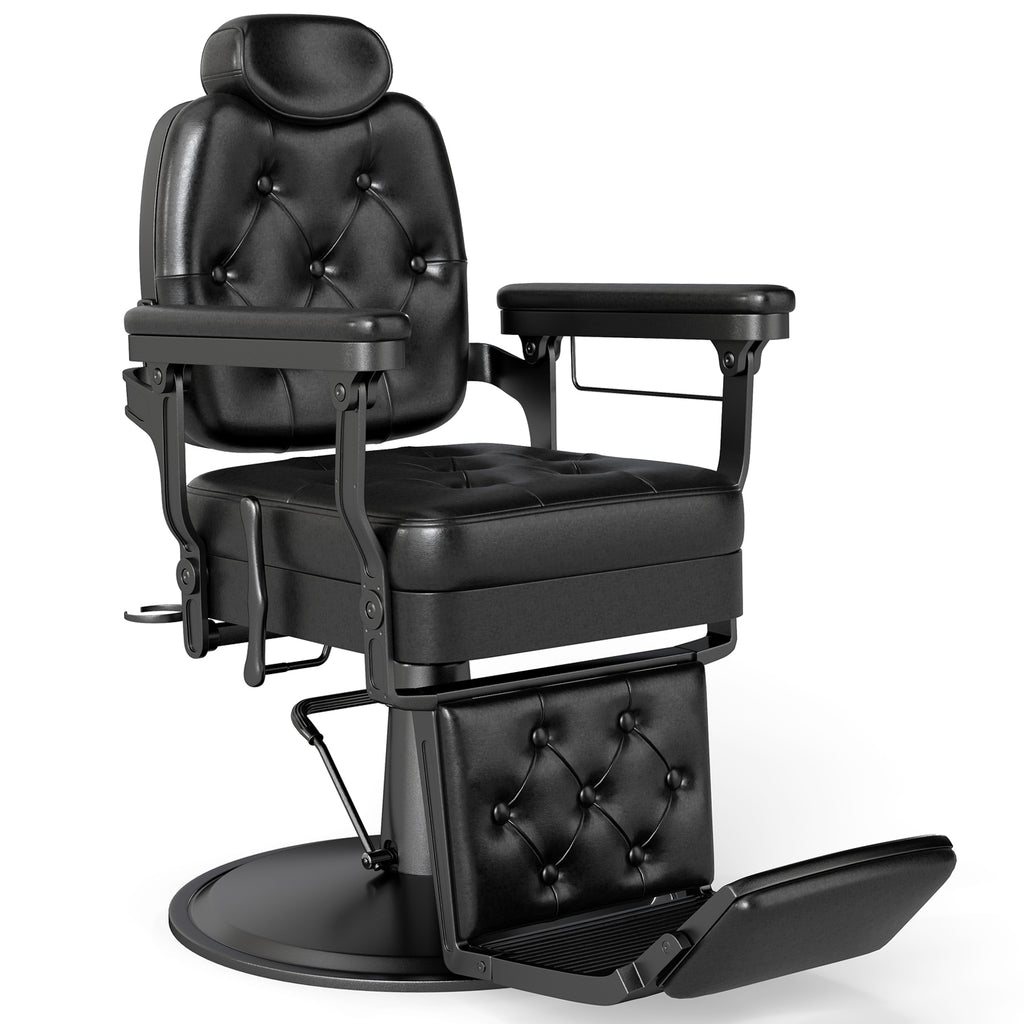 #5076 Artist hand Barber Chair for Hair Stylist, All Purpose Hydraulic Recline Salon Chair, Heavy Duty Barber Chairs, Professional Barbershop Beauty Spa Equipment
