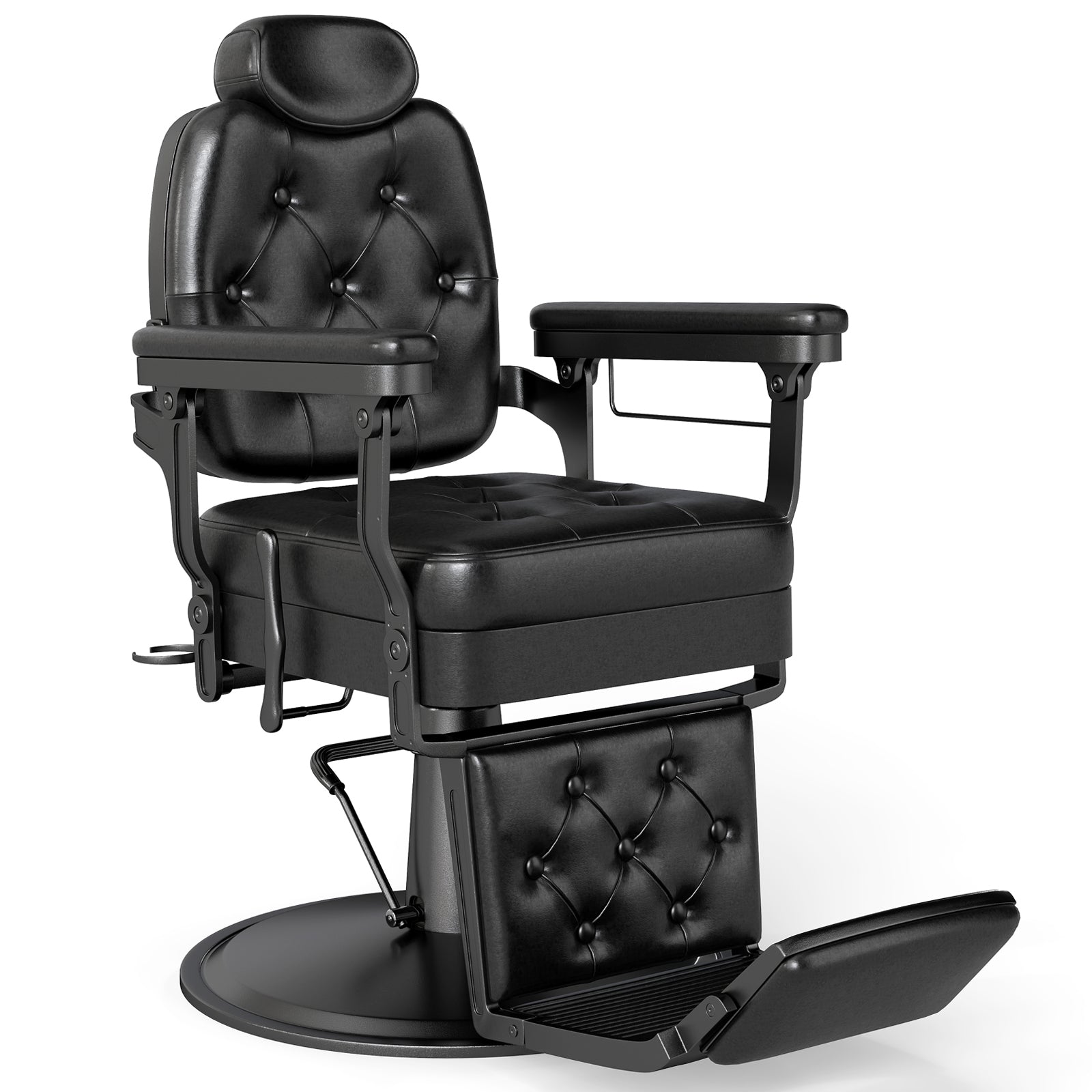#5076 Artist hand Barber Chair for Hair Stylist, All Purpose Hydraulic Recline Salon Chair, Heavy Duty Barber Chairs, Professional Barbershop Beauty Spa Equipment