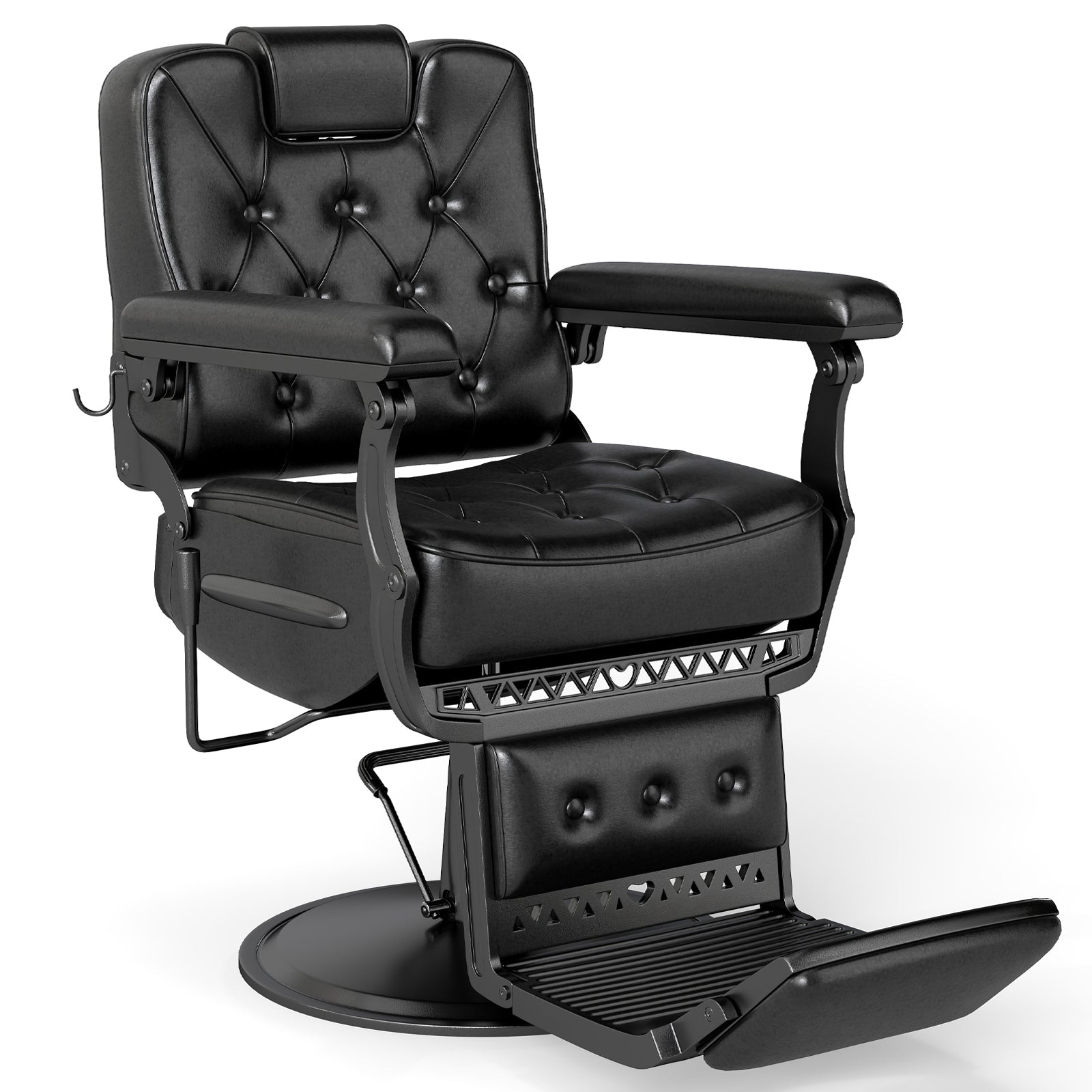 #5075 Artist hand Salon Chair, Hydraulic Barber Chairs for Barbershop, Vintage Barber Chair for Hair Stylist, Heavy Duty Barber Chair for Salon Spa Home