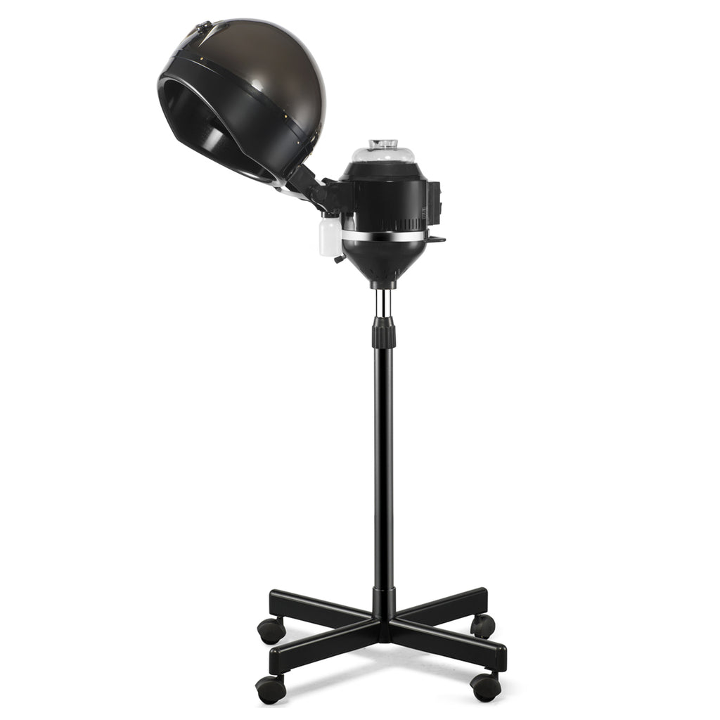 #4002 Professional Hair Steamer for Deep Conditioning, Height-Adjustable Standing Hair Steamer with Timer, Hairdressing Care Hood Color Processor Beauty Salon Home