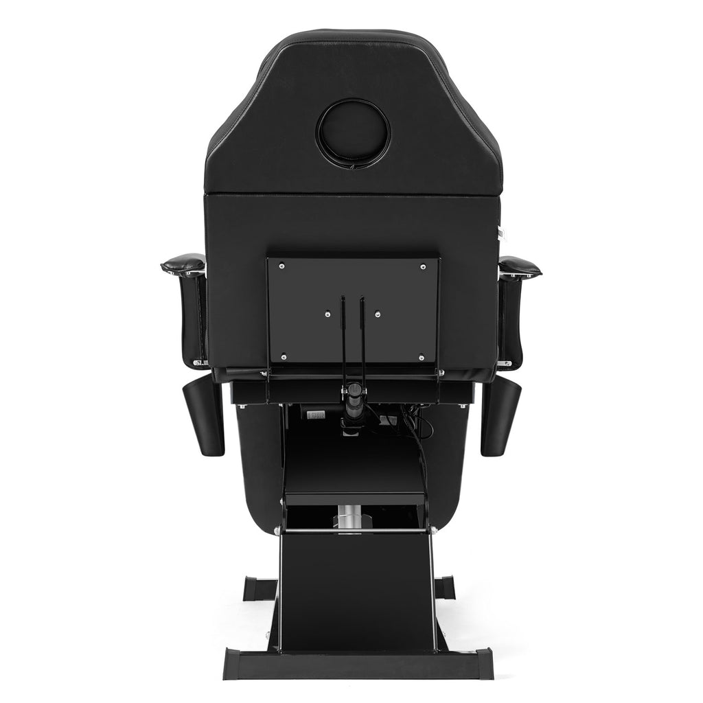 #2025 Facial Bed for Esthetician Massage Table Beauty Bed Medical Aesthetic Tattoo Chair with 3 Motor Electrical Adjustments,Black
