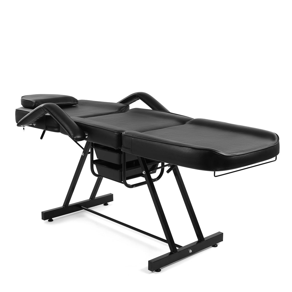#2004 Facial Tattoo Chair Massage Bed Salon Lash Chair for Eyelash Extensions Tattoo Table Salon Chair with Trays