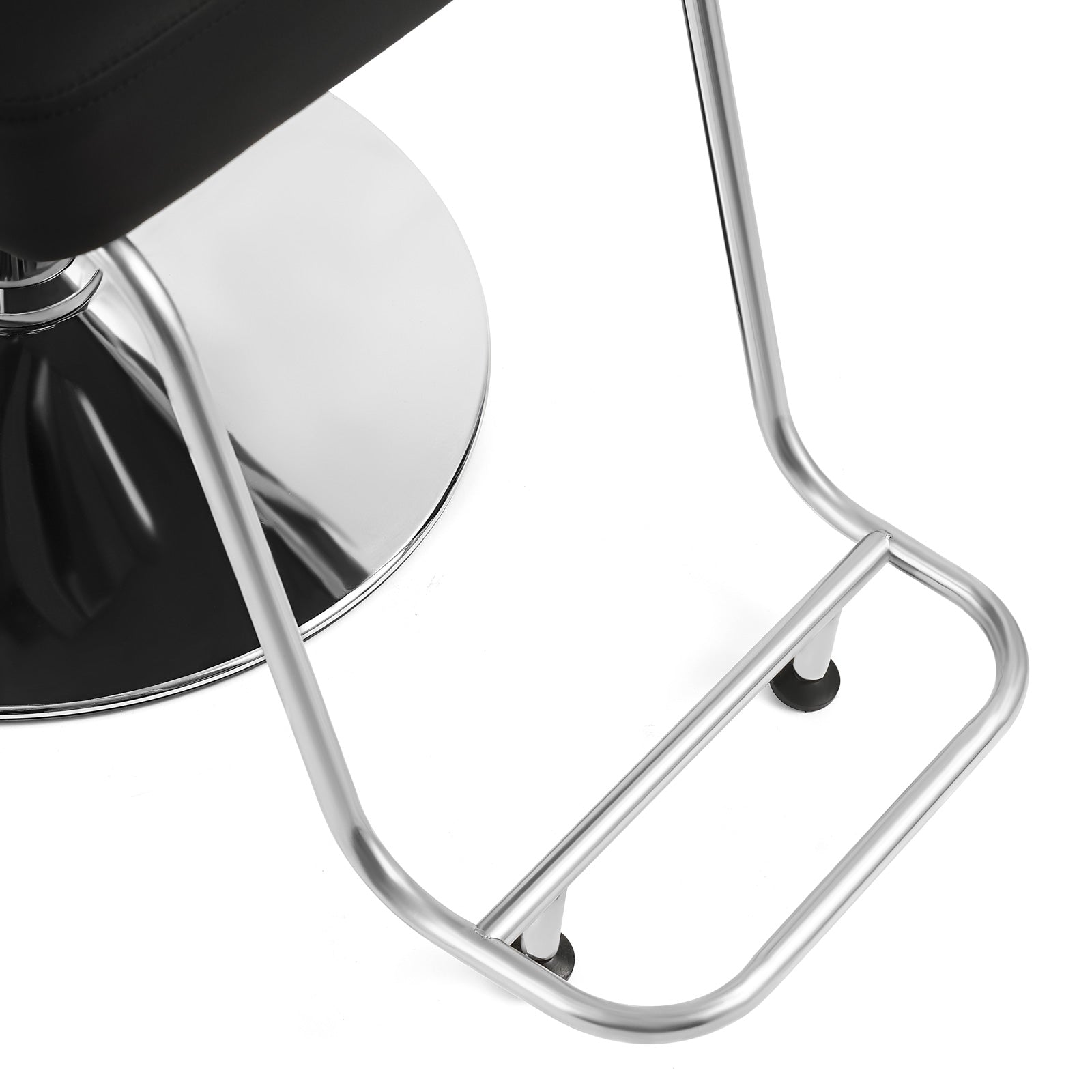 #5091 Black Salon Chair, Professional Hair Stylist Chair with Heavy Duty Hydraulic Pump, 360 Degree Swivel Styling Chair, Beauty Salon Equipment, Load Capacity 330 lbs