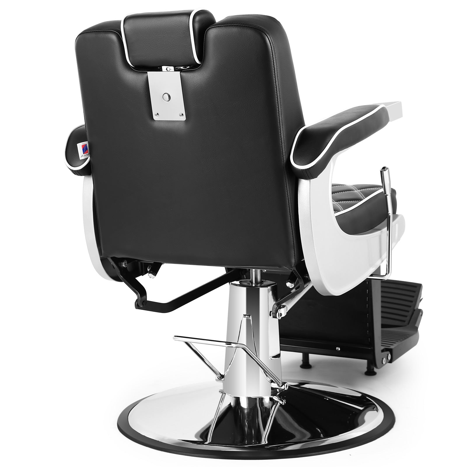 #5038 All Purpose Barber Chair Wide Backrest Reclining Salon Chair for Hair Stylist Tattoo Chair Makeup Chair for Salon Equipment