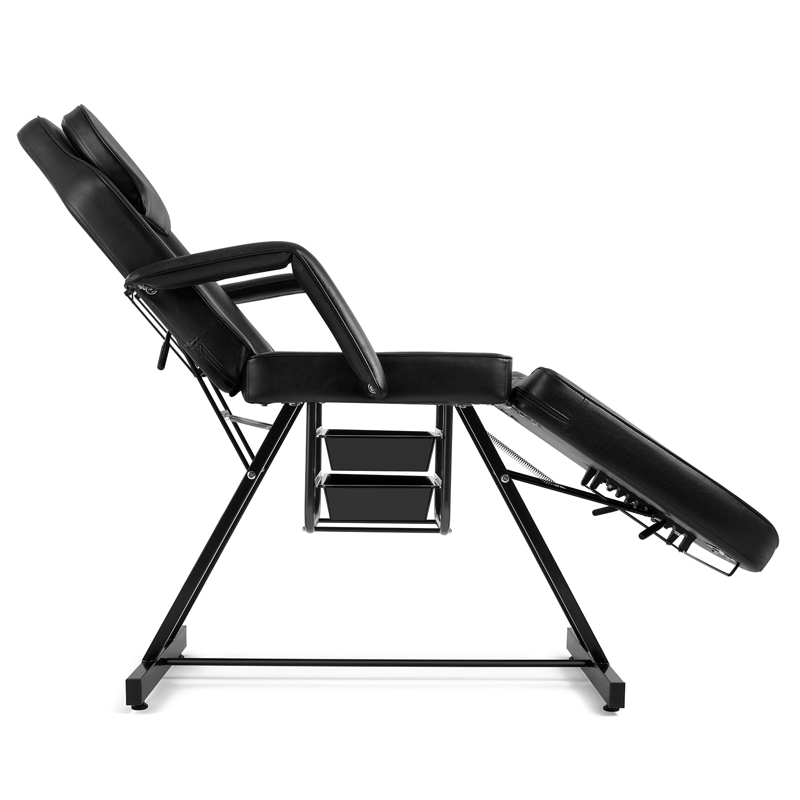 #2004 Facial Tattoo Chair Massage Bed Salon Lash Chair for Eyelash Extensions Tattoo Table Salon Chair with Trays