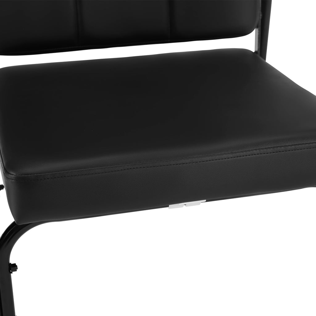 #1005 Black Reclining Barber Shampoo Chair Salon Spa Beauty Hair Styling