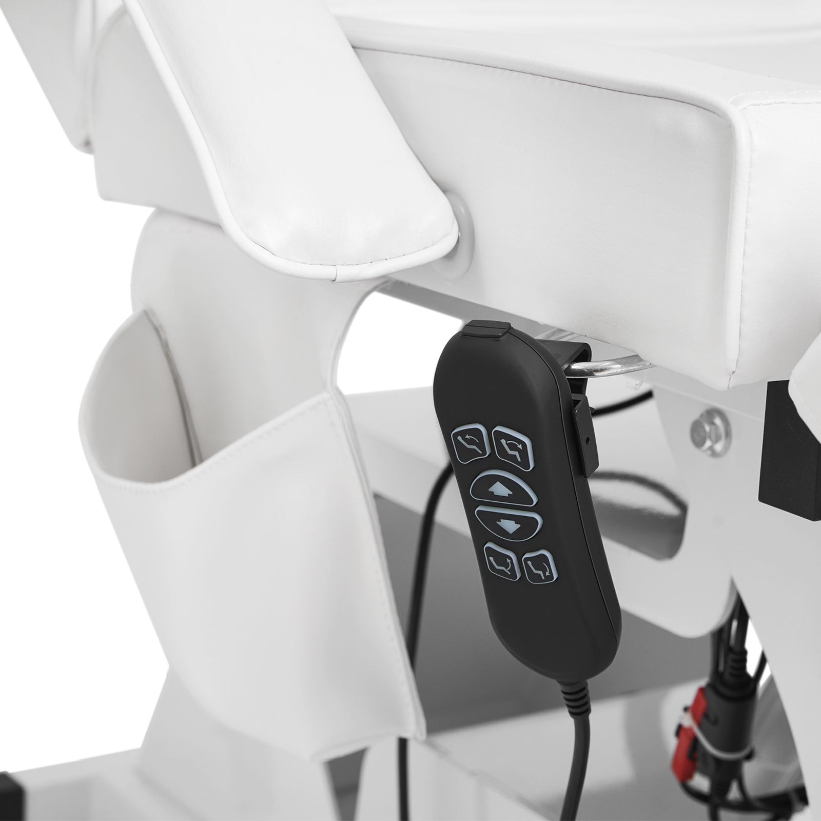 #2926 Facial Bed for Esthetician MassageTable Beauty Bed Medical Aesthetic Tattoo Procedure Bed with 3 Motor Electrical Adjustments,White