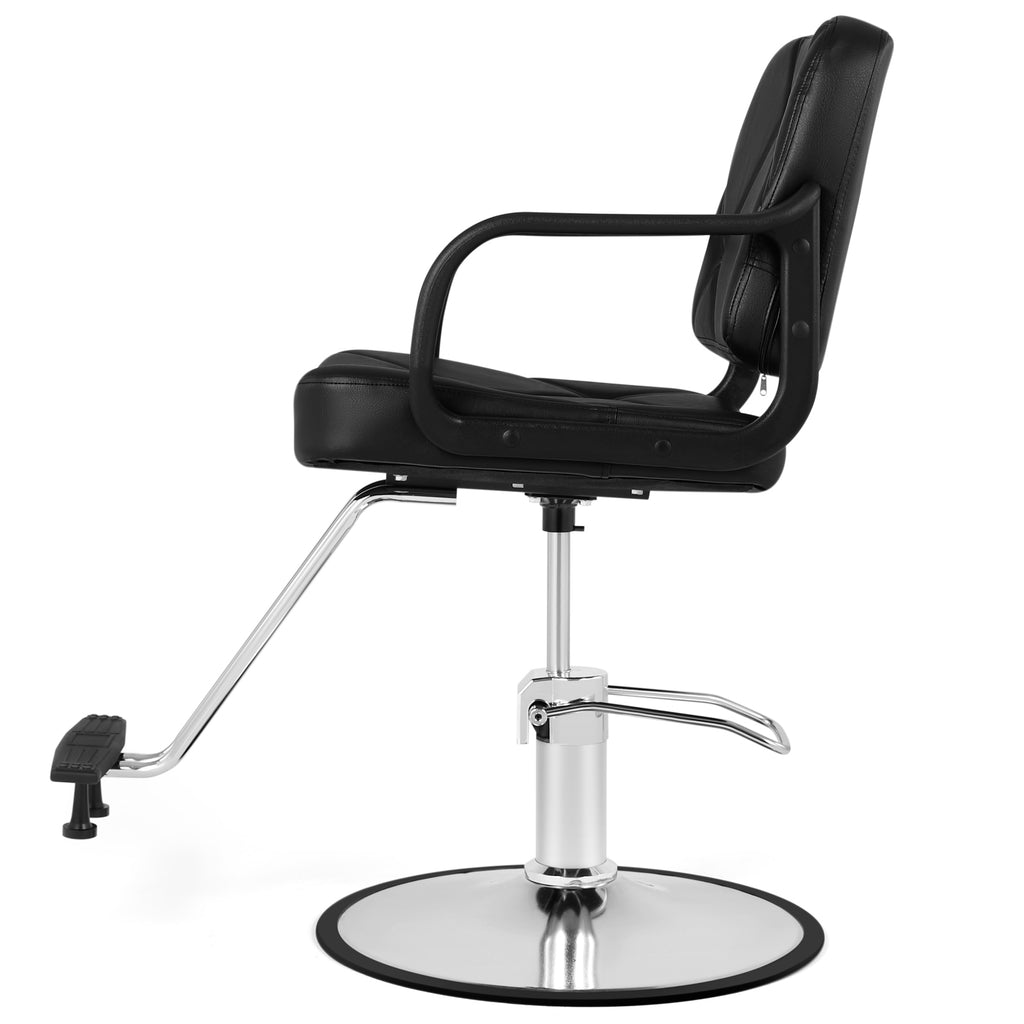 #2039 Black Classic Salon Hydraulic Barber Chair Beauty Spa Hair Dresser Stylist 360??