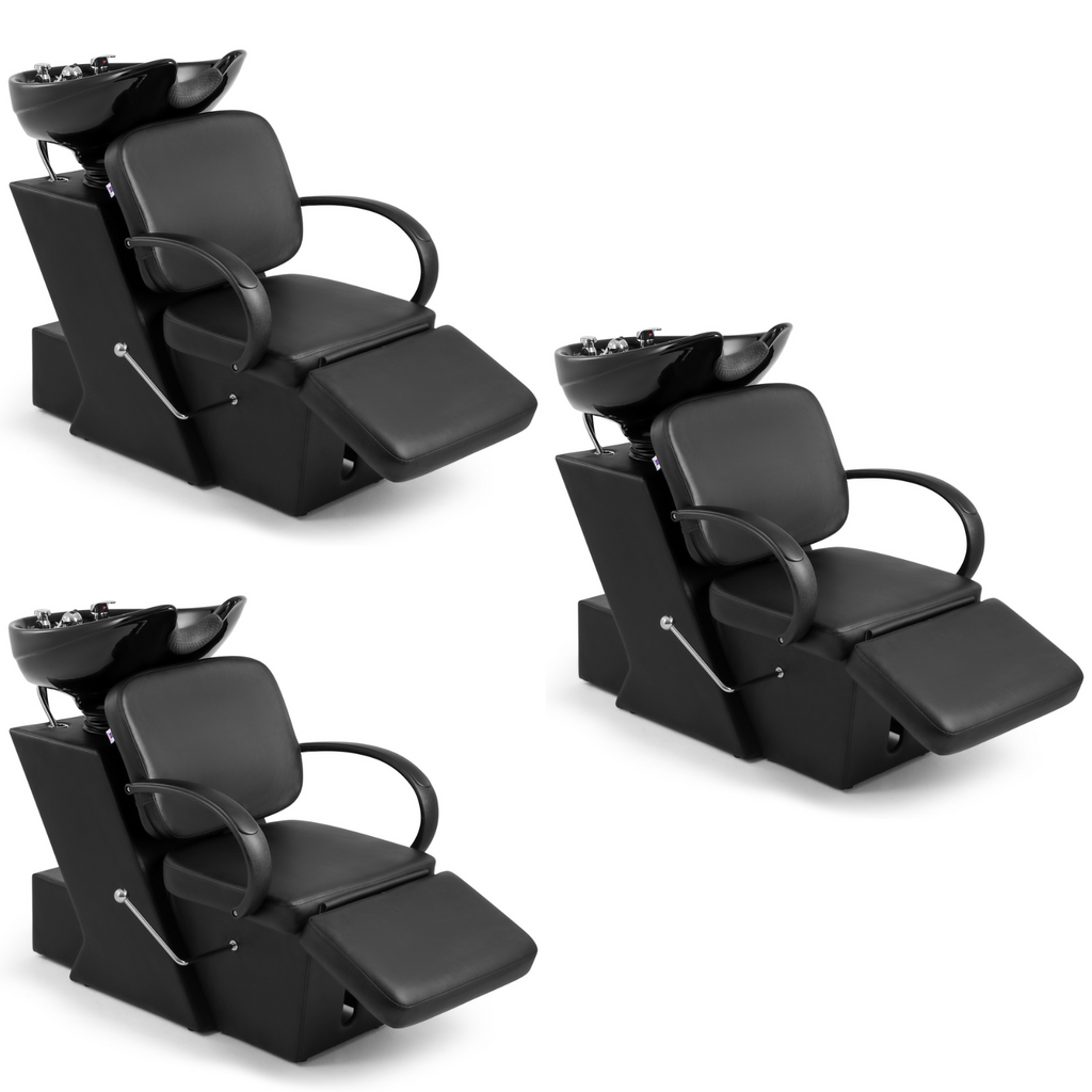 #1006 Shampoo Station Backwash Chair Shampoo Bowl Sink Unit Station Artisthand