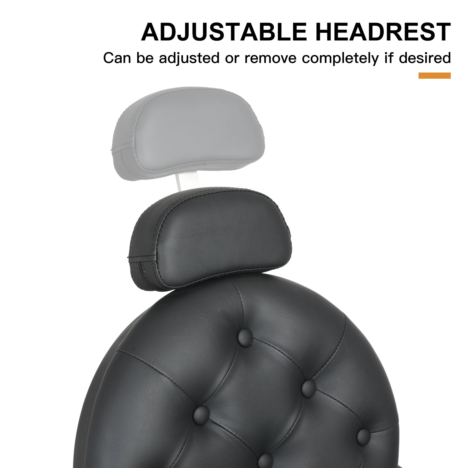 #5064 Retro Barber Chair Heavy Duty Barber Chairs Vintage Salon Chair Hydraulic Recline Chair Square Cushioning Beauty Spa Styling Equipment