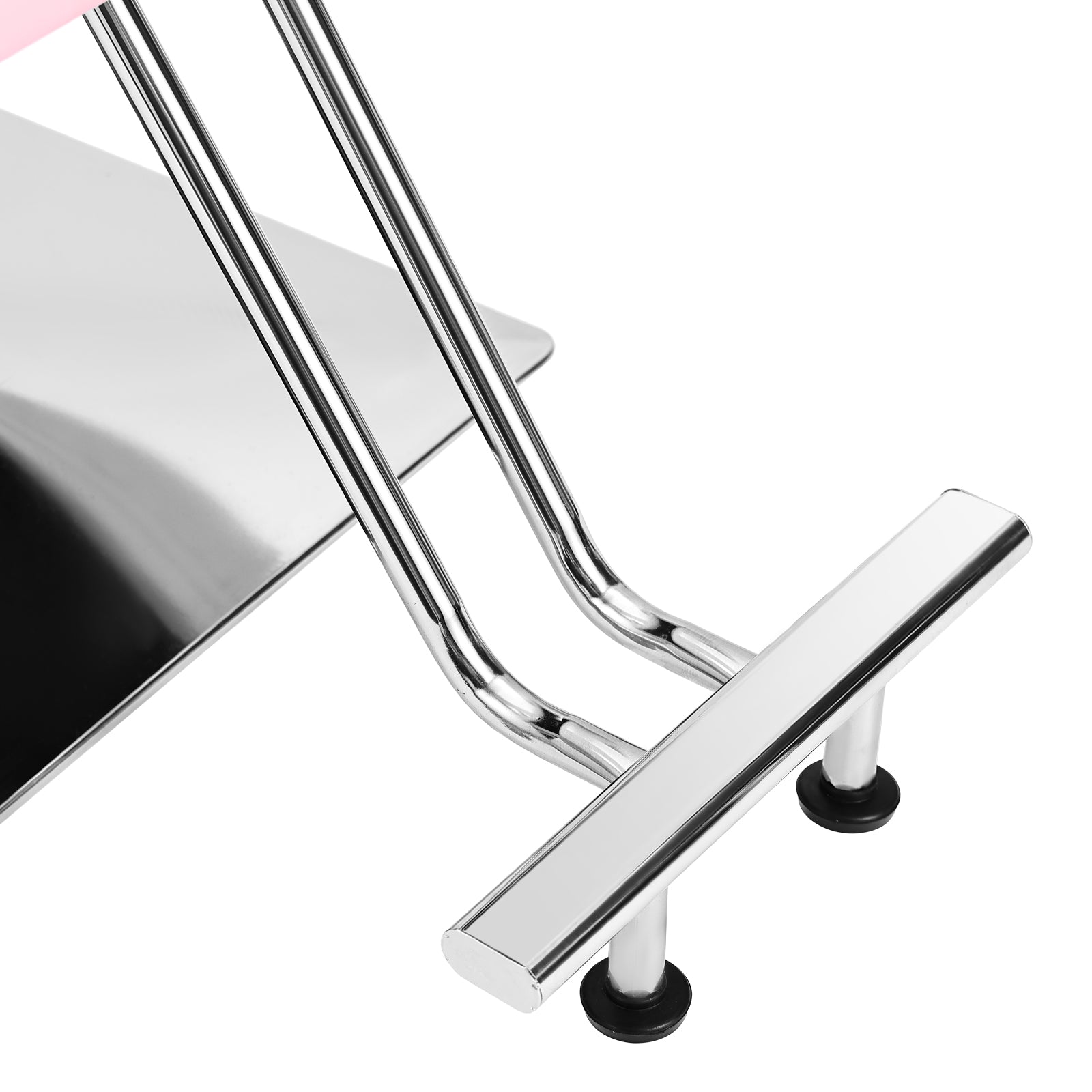 #5437 Pink Salon Chair for Hair Stylist with Back Cover, Hydraulic Hair Chair 360 Swivel Barber Chair, Beauty Salon Equipment for Hair Stylist Women, Max Load Weight 330 Lbs