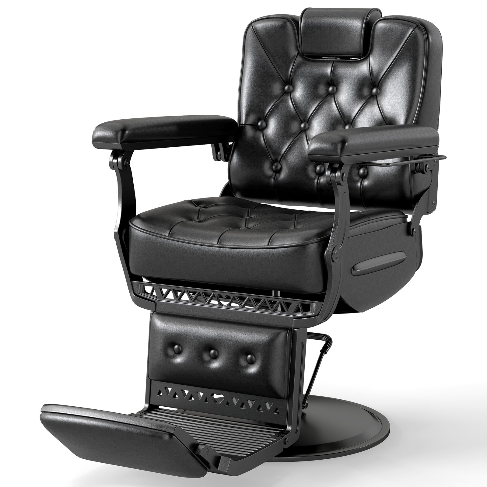 #5075 Artist hand Salon Chair, Hydraulic Barber Chairs for Barbershop, Vintage Barber Chair for Hair Stylist, Heavy Duty Barber Chair for Salon Spa Home