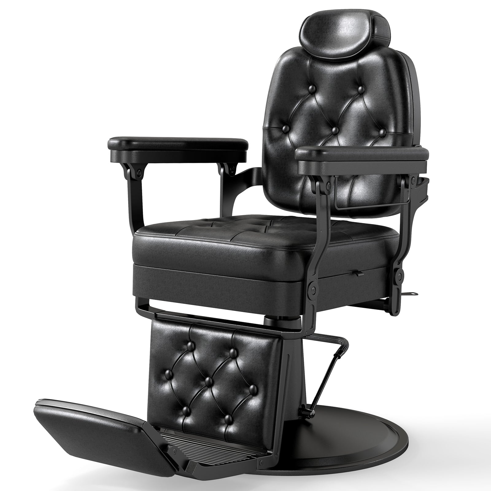 #5076 Artist hand Barber Chair for Hair Stylist, All Purpose Hydraulic Recline Salon Chair, Heavy Duty Barber Chairs, Professional Barbershop Beauty Spa Equipment