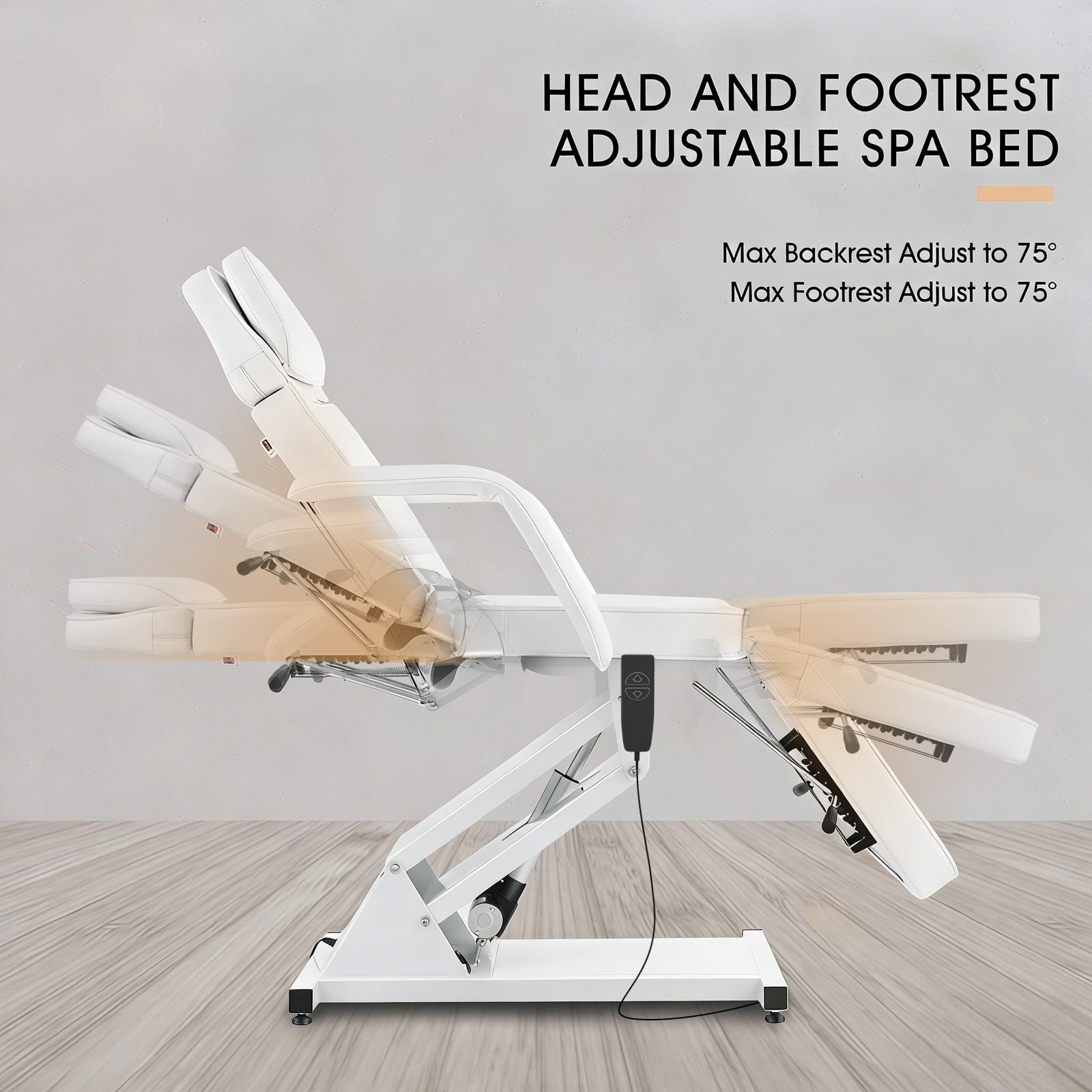 #9202 Massage Table Electric Height Adjustable Massage Bed Massage Bed Facial Bed Lash Bed for Eyelash Extensions Salon Chair