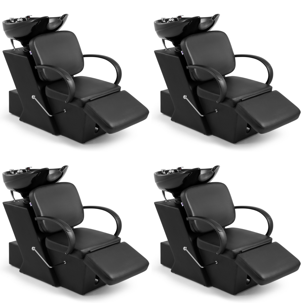 #1006 Shampoo Station Backwash Chair Shampoo Bowl Sink Unit Station Artisthand