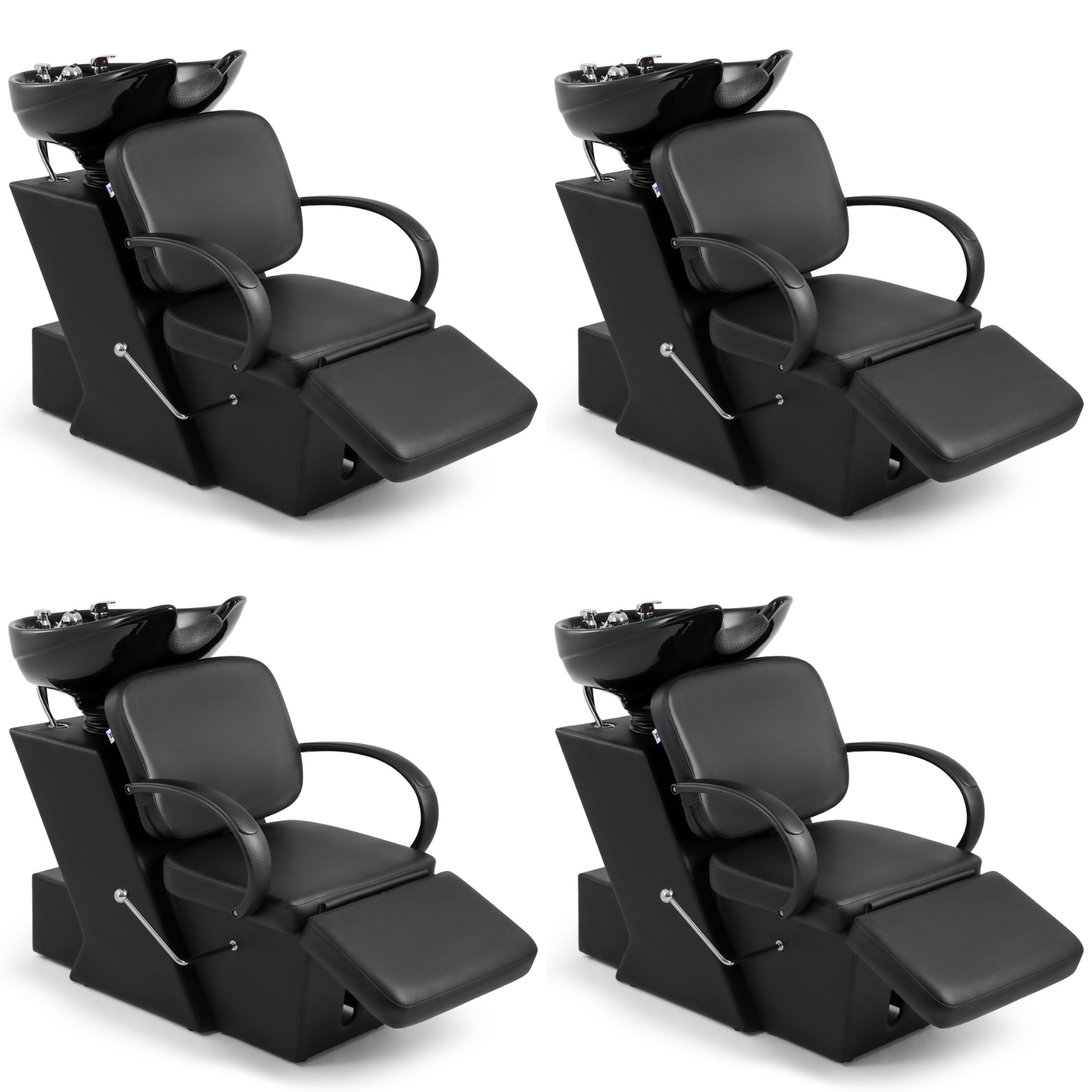 #1006 Shampoo Station Backwash Chair Shampoo Bowl Sink Unit Station Artisthand