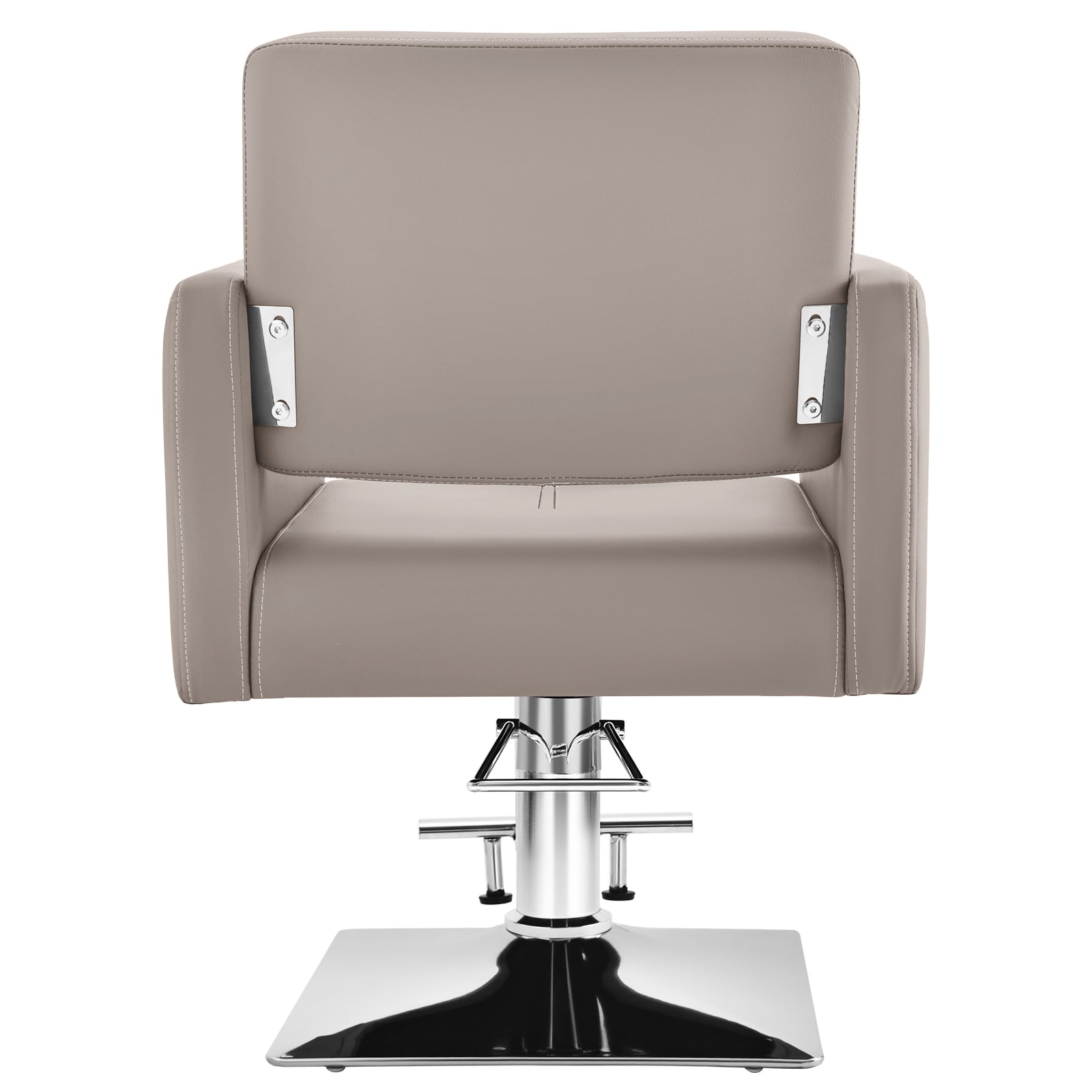 #5737 Gray Salon Chair for Hair Stylist with Back Cover, Hydraulic Hair Chair 360 Swivel Barber Chair, Beauty Salon Equipment for Hair Stylist Women, Max Load Weight 330 Lbs