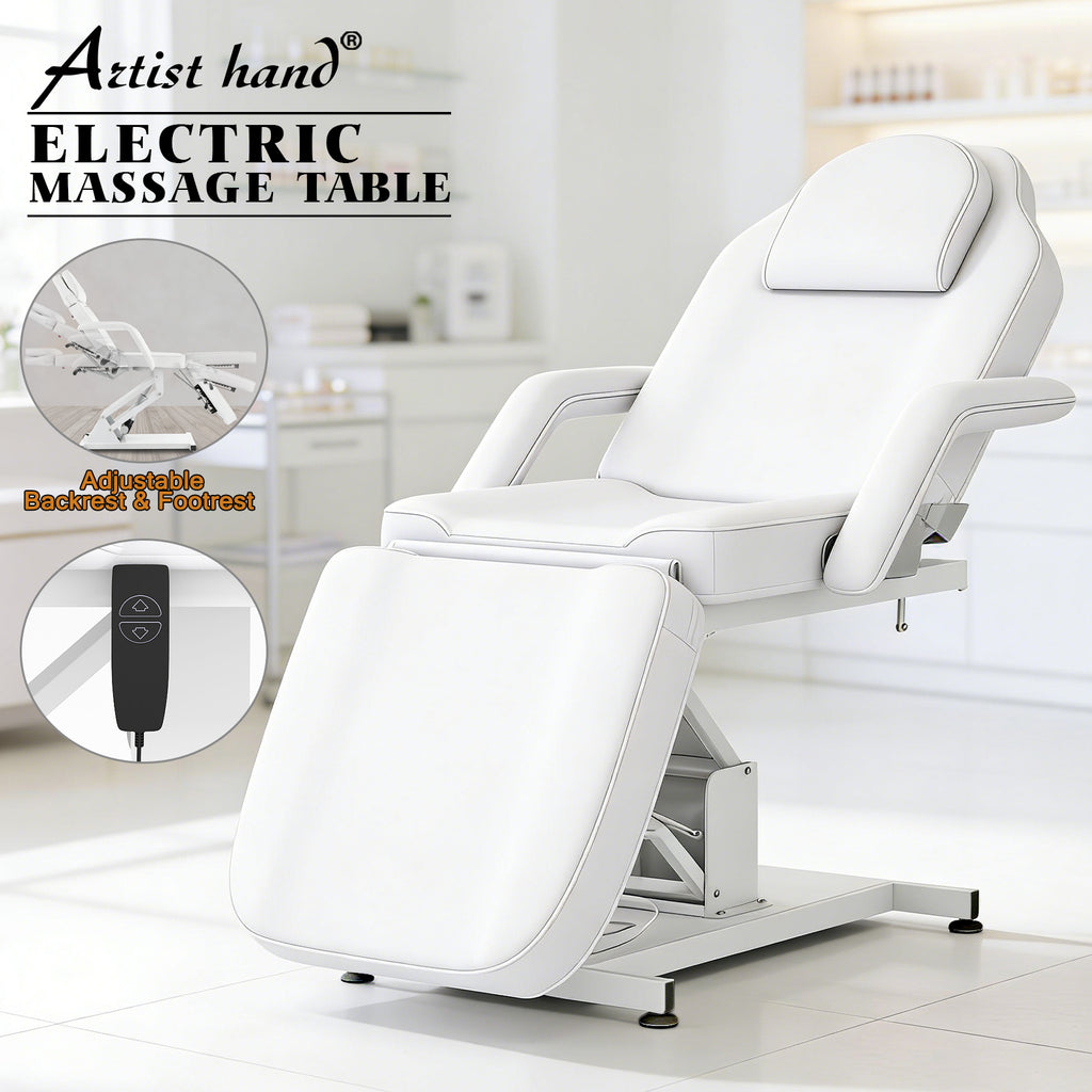 #9202 Massage Table Electric Height Adjustable Massage Bed Massage Bed Facial Bed Lash Bed for Eyelash Extensions Salon Chair