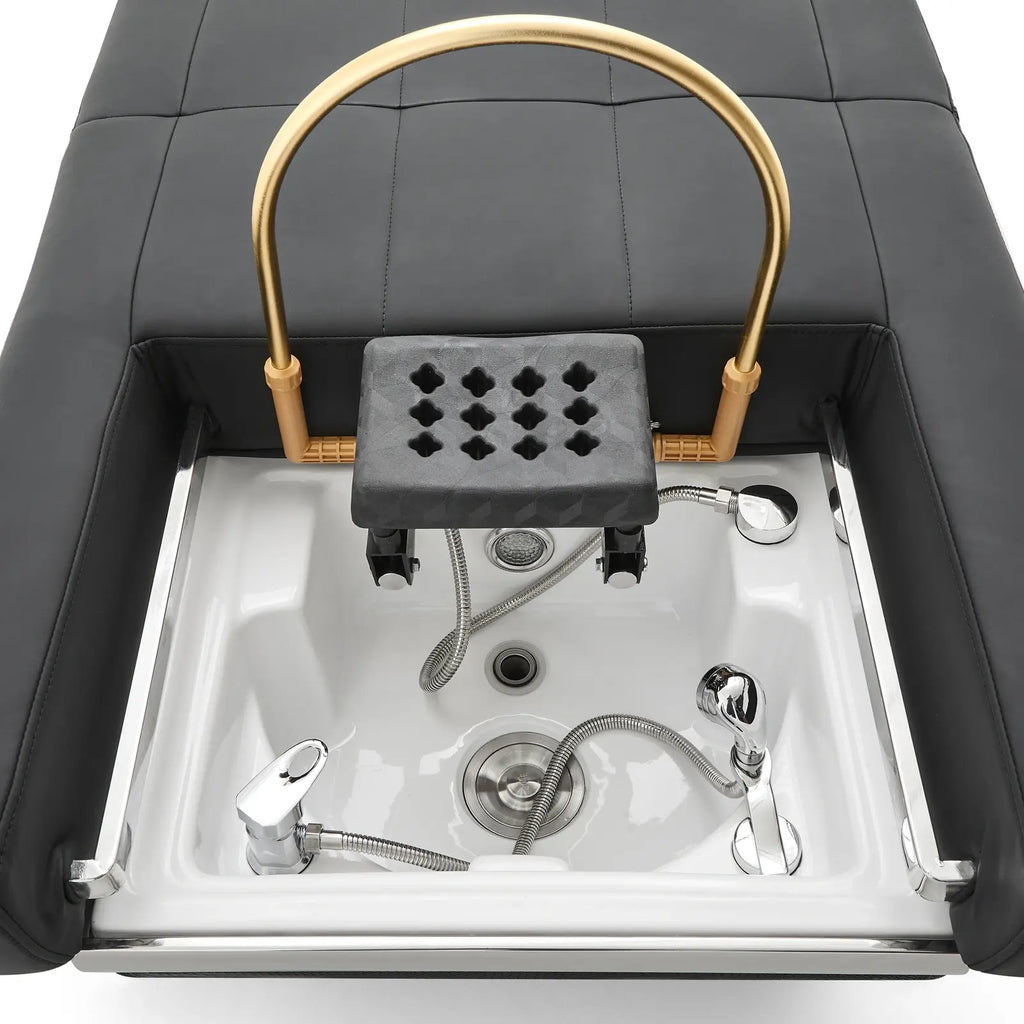 #1071 Head Spa Equipment, Foot Bath, Spa Beauty Salons, Backwash Unit Beauty Bed