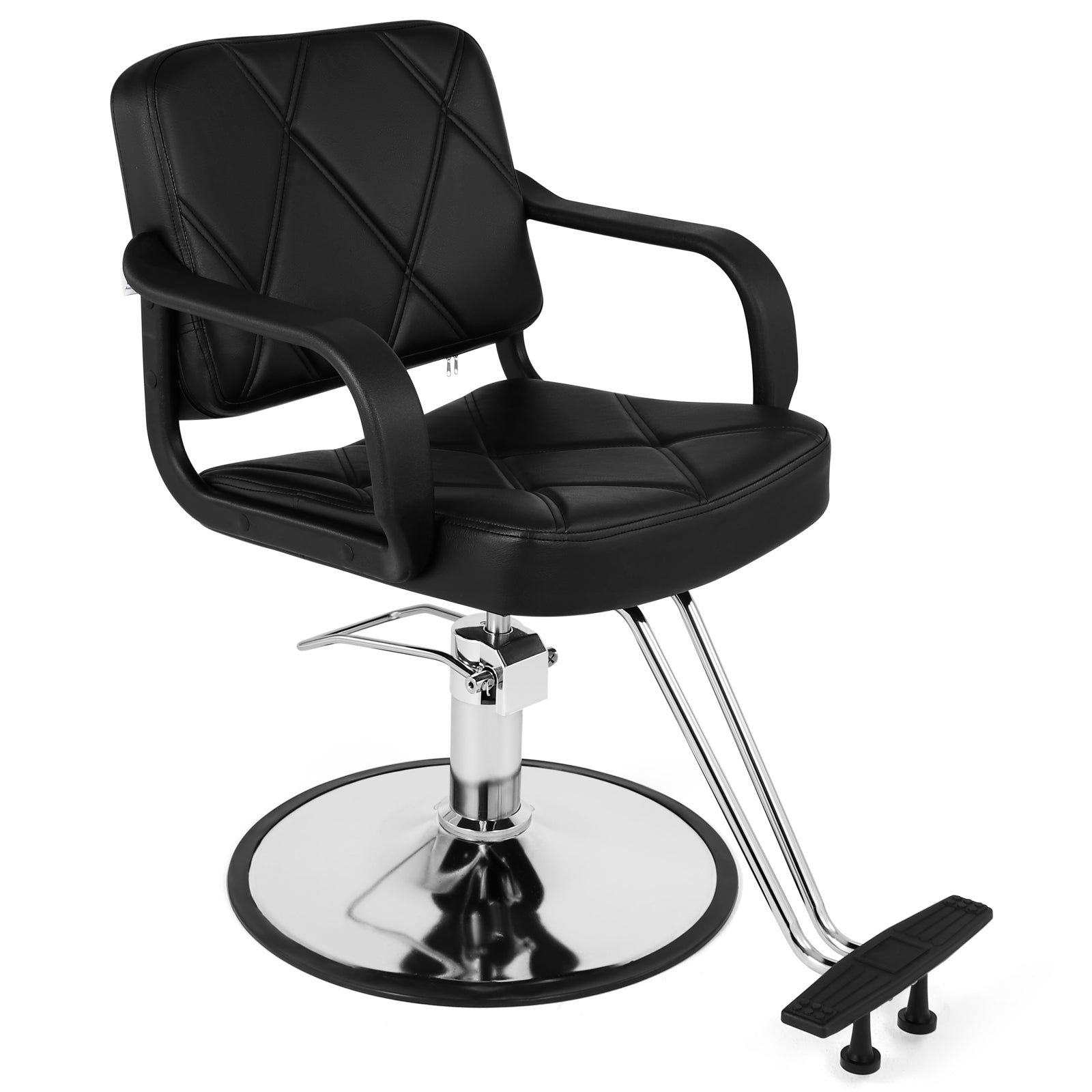 #2039 Black Classic Salon Hydraulic Barber Chair Beauty Spa Hair Dresser Stylist 360??