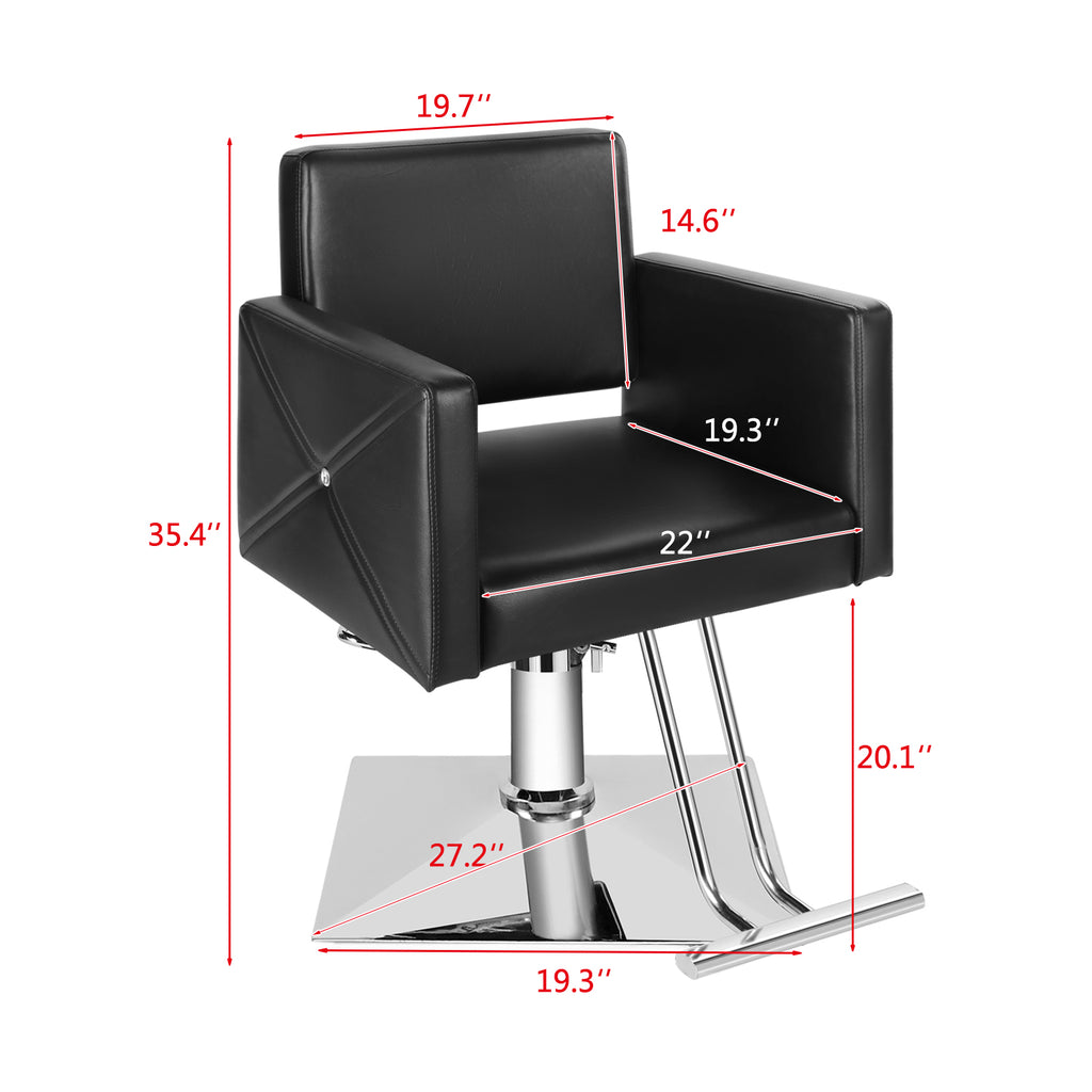 #5037 Hydraulic Styling Chair Heavy Duty Salon Chair Barber Chair