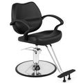 #2038 Artist Hand Classic Black Hydraulic Barber Chair Salon Spa Beauty Hair Styling
