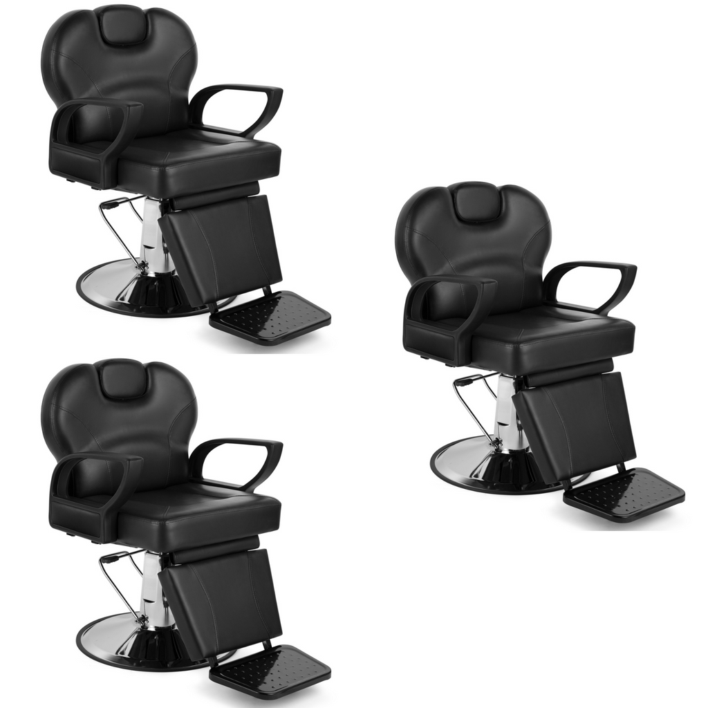 #5015 Hydraulic Reclining Barber Chair Artist hand